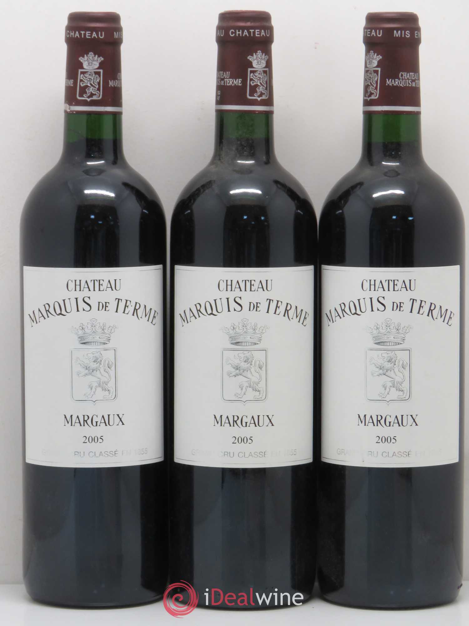 Château Marquis de Terme 4ème Grand Cru Classé 2005 - Lot de 12 bouteilles - 4