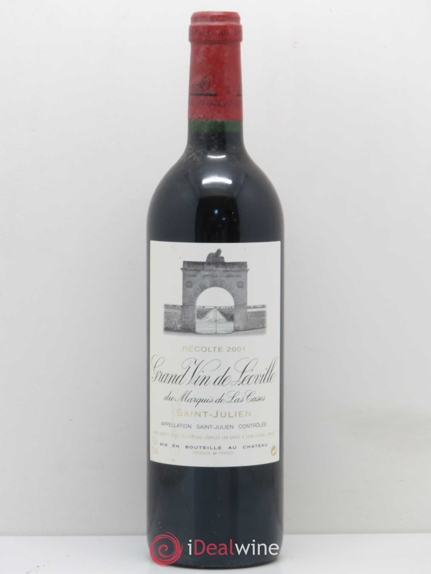 Château Léoville Las Cases 2ème Grand Cru Classé 2001 - Lot de 1 bouteille - 0