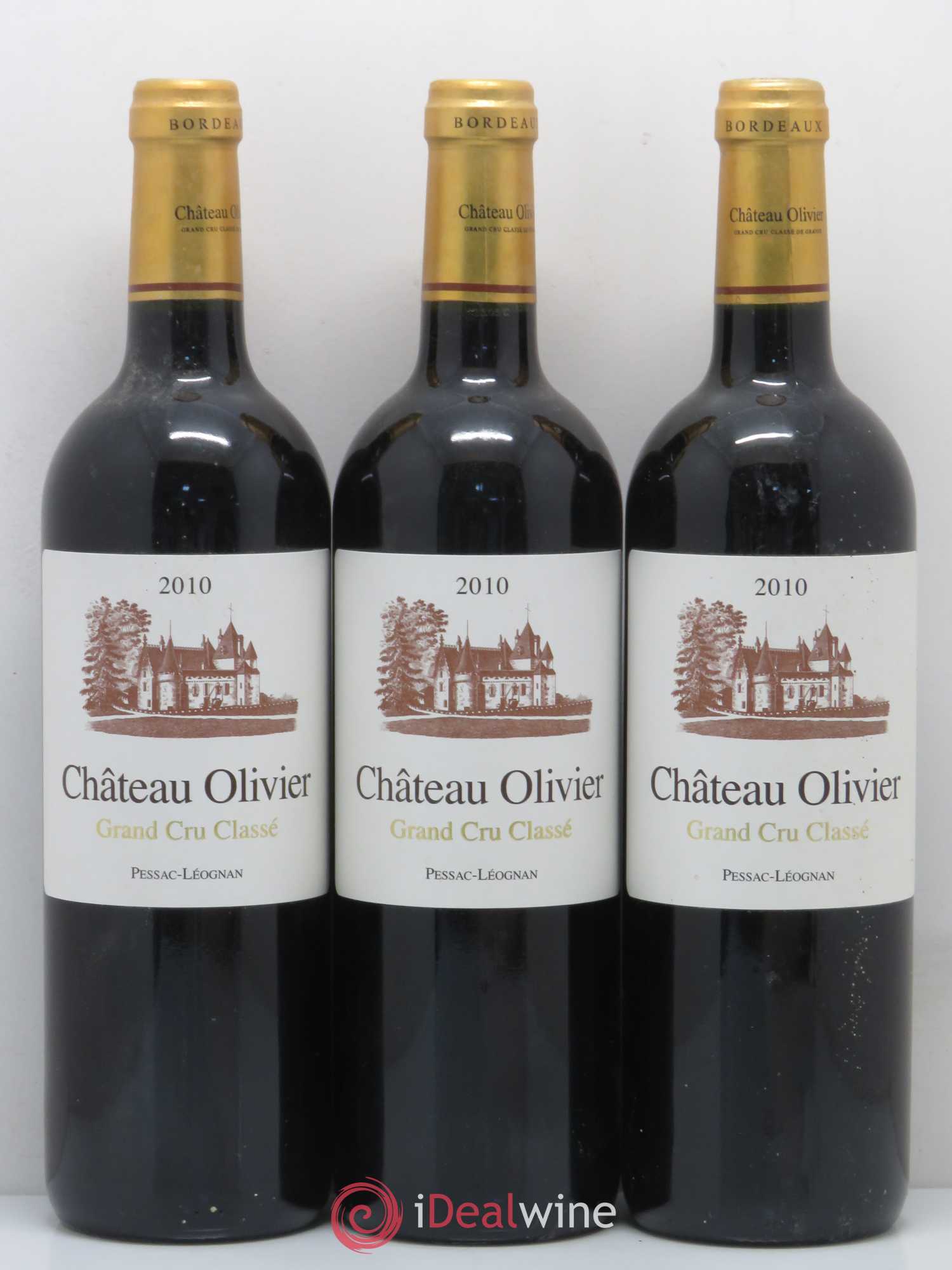 Château Olivier Cru Classé de Graves 2010 - Lot de 12 bouteilles - 2