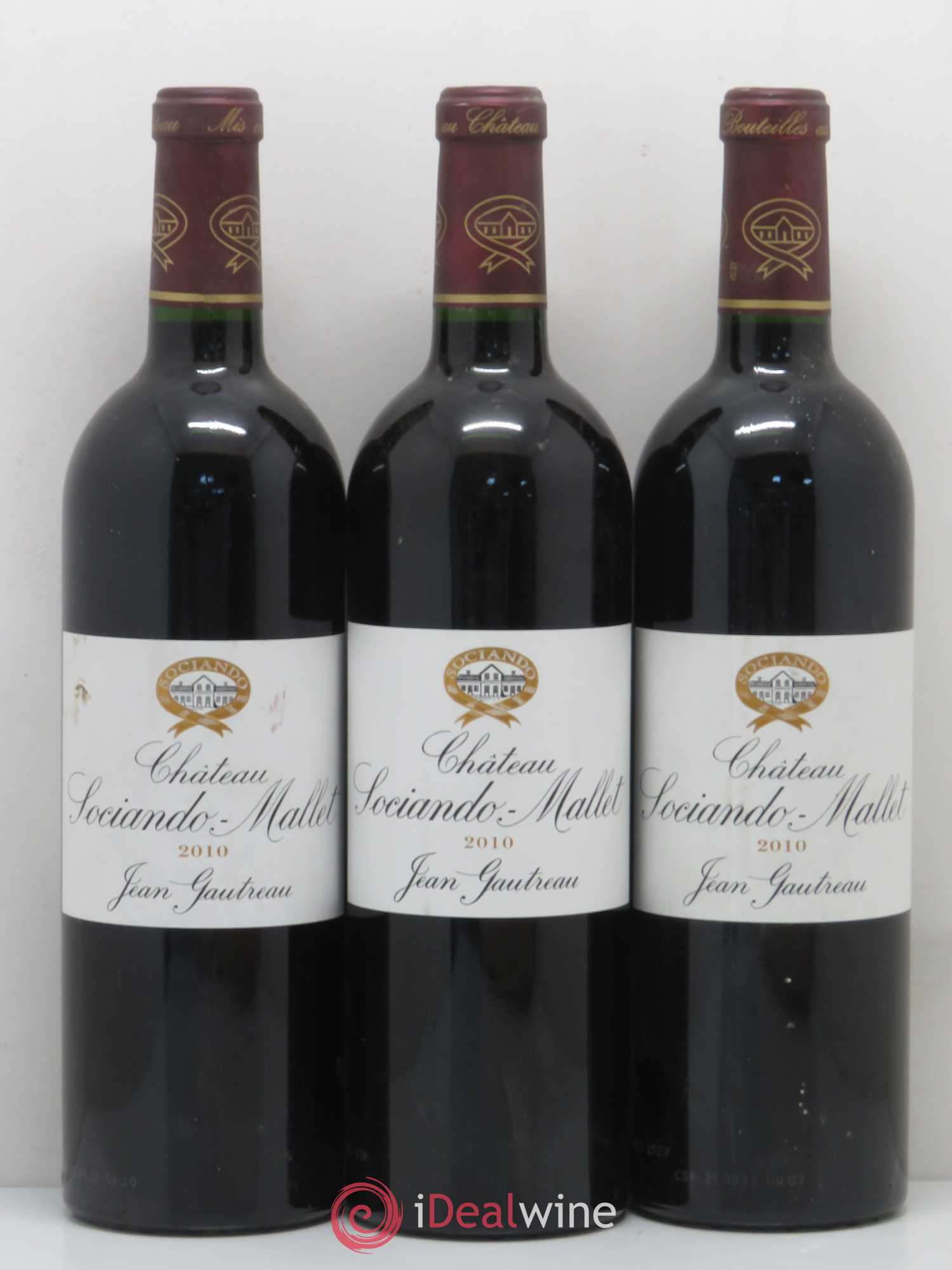Château Sociando Mallet 2010 - Lot de 12 bouteilles - 4