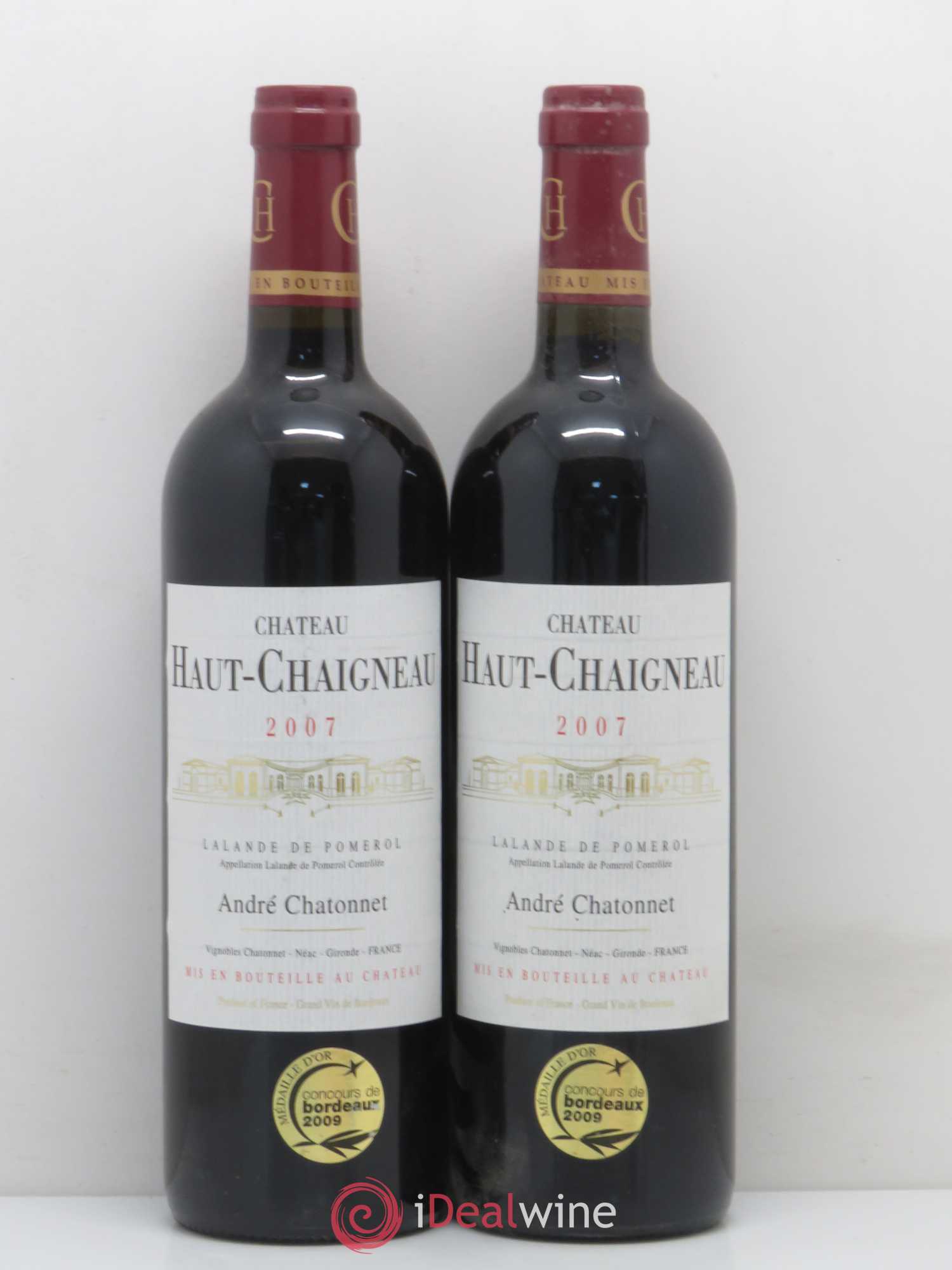 Bordeaux Lalande de Pomerol Château Haut-Chaigneau 2007 - Lot de 5 bouteilles - 2