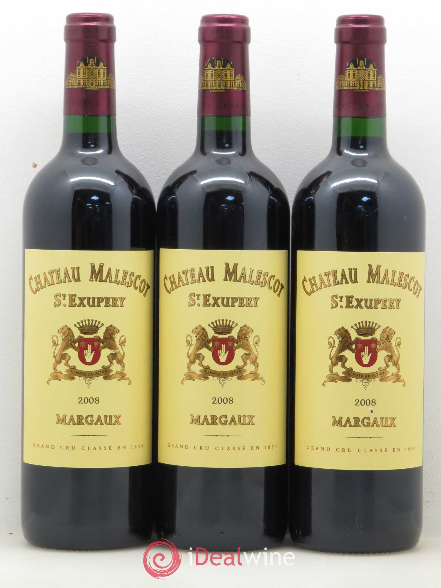 Château Malescot Saint-Exupéry 3ème Grand Cru Classé 2008 - Lot de 6 bouteilles - 2