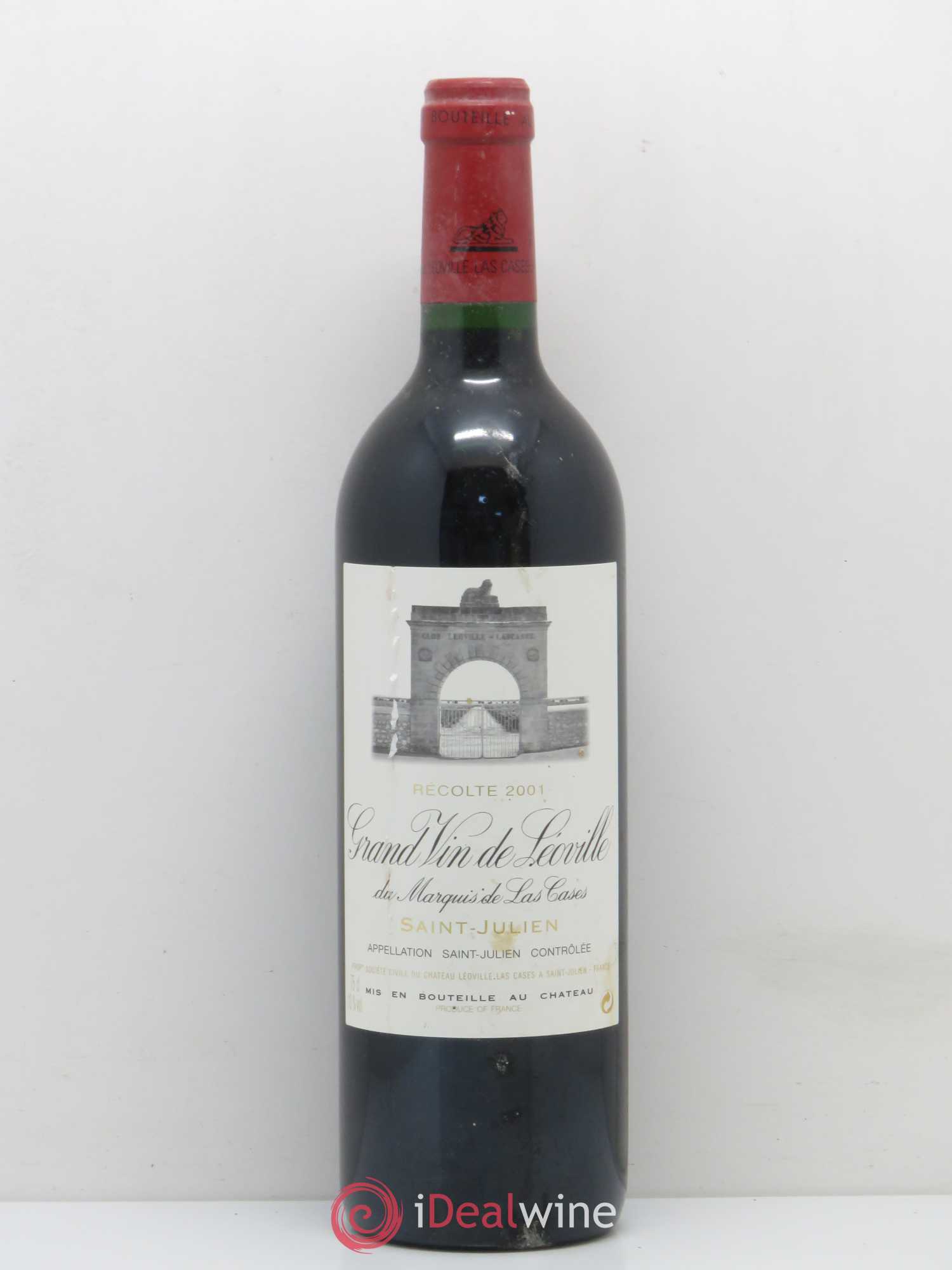 Château Léoville Las Cases 2ème Grand Cru Classé 2001 - Lot de 1 bouteille - 0