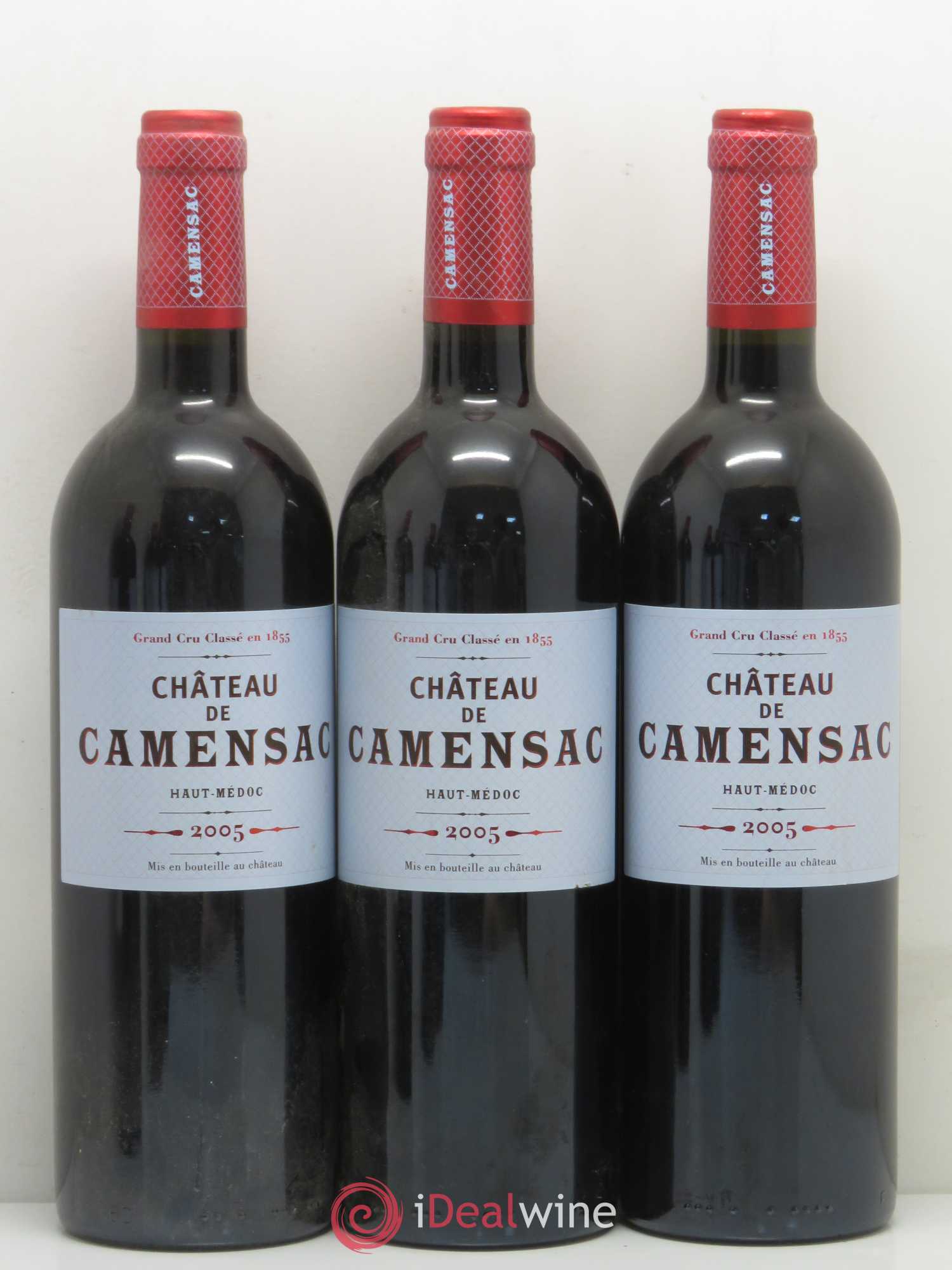 Château Camensac 5ème Grand Cru Classé 2005 - Lot de 6 bouteilles - 1