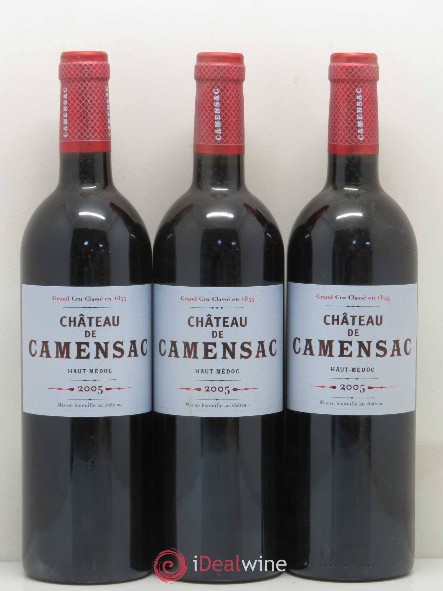 Château Camensac 5ème Grand Cru Classé 2005 - Lot de 6 bouteilles - 2
