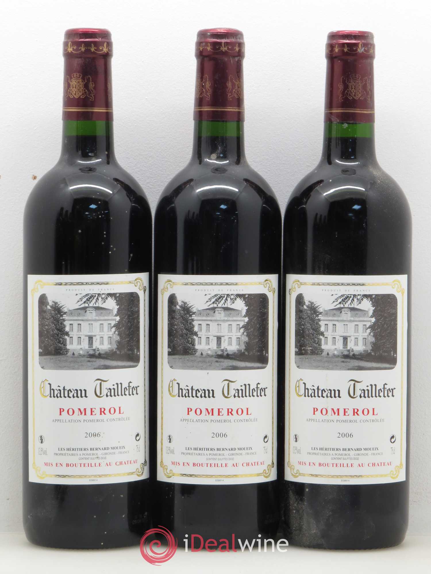 Château Taillefer 2006 - Lot de 6 bouteilles - 1