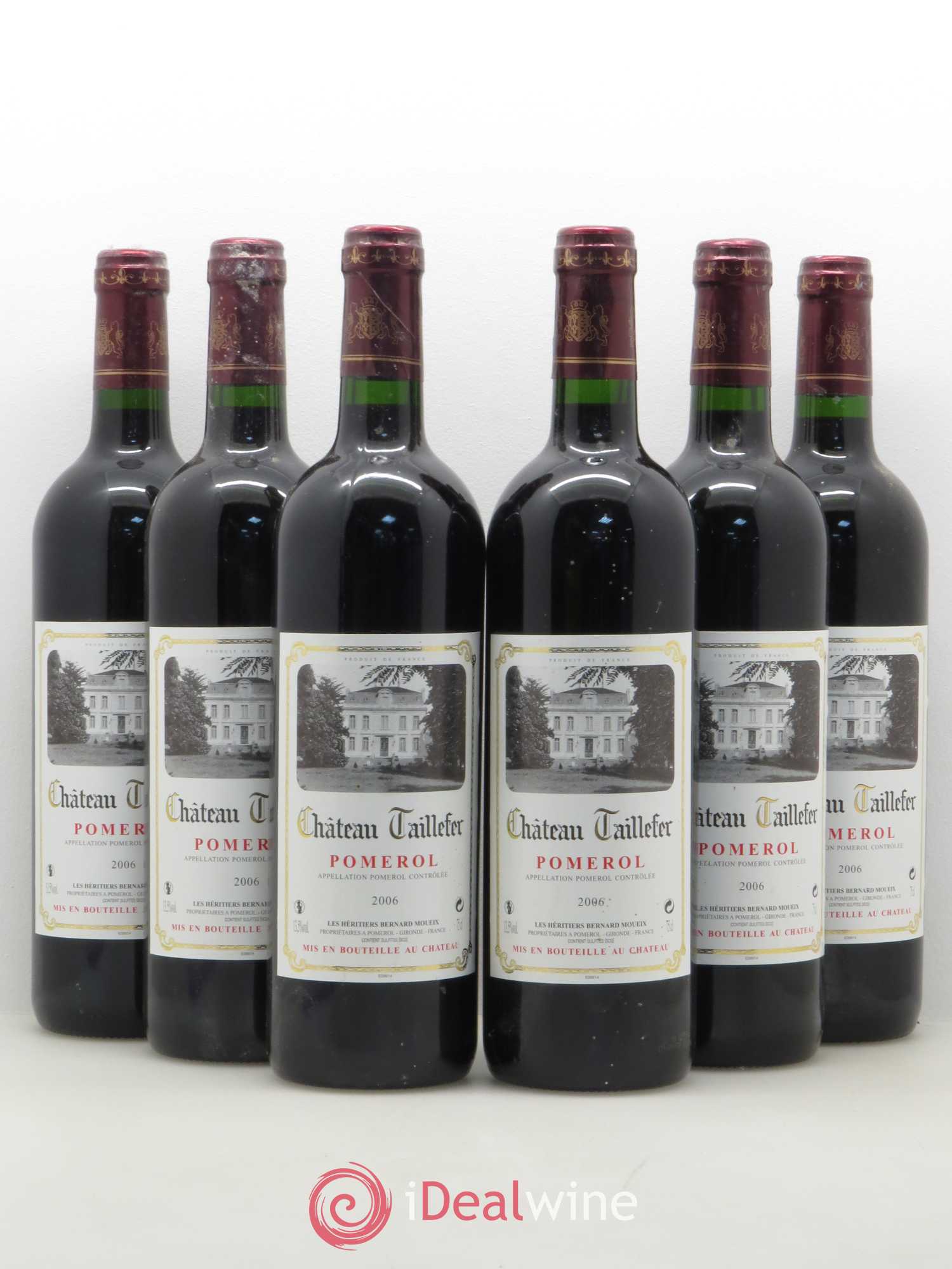 Château Taillefer 2006 - Lot de 6 bouteilles - 0
