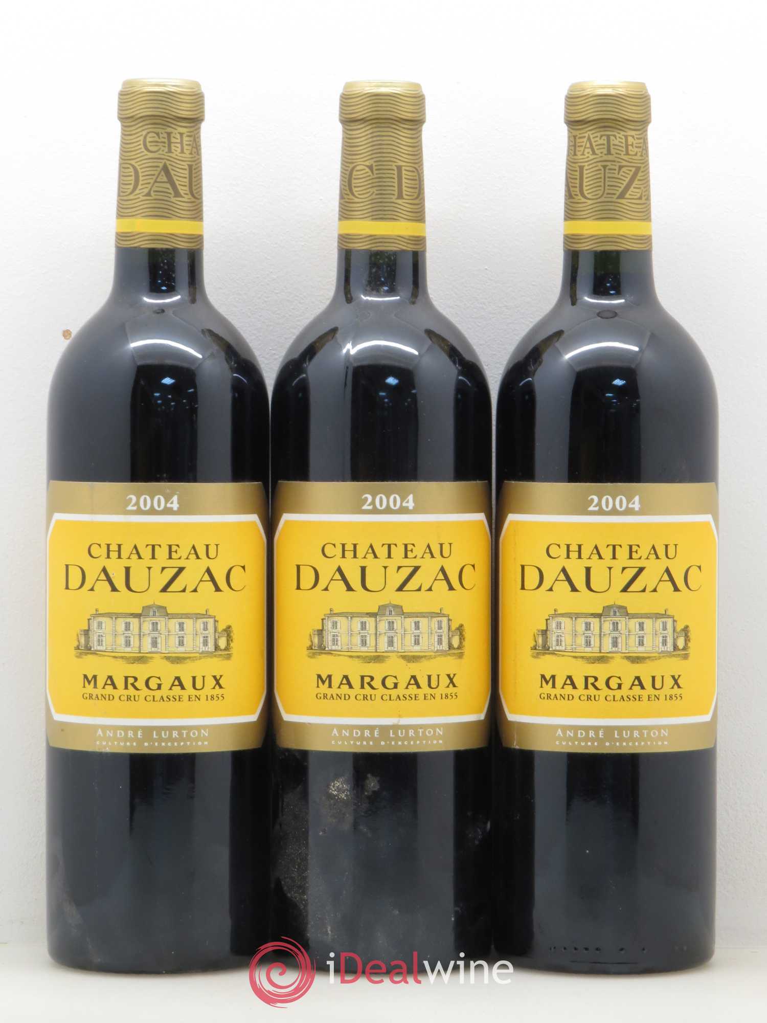Château Dauzac 5ème Grand Cru Classé 2004 - Lot de 6 bouteilles - 1