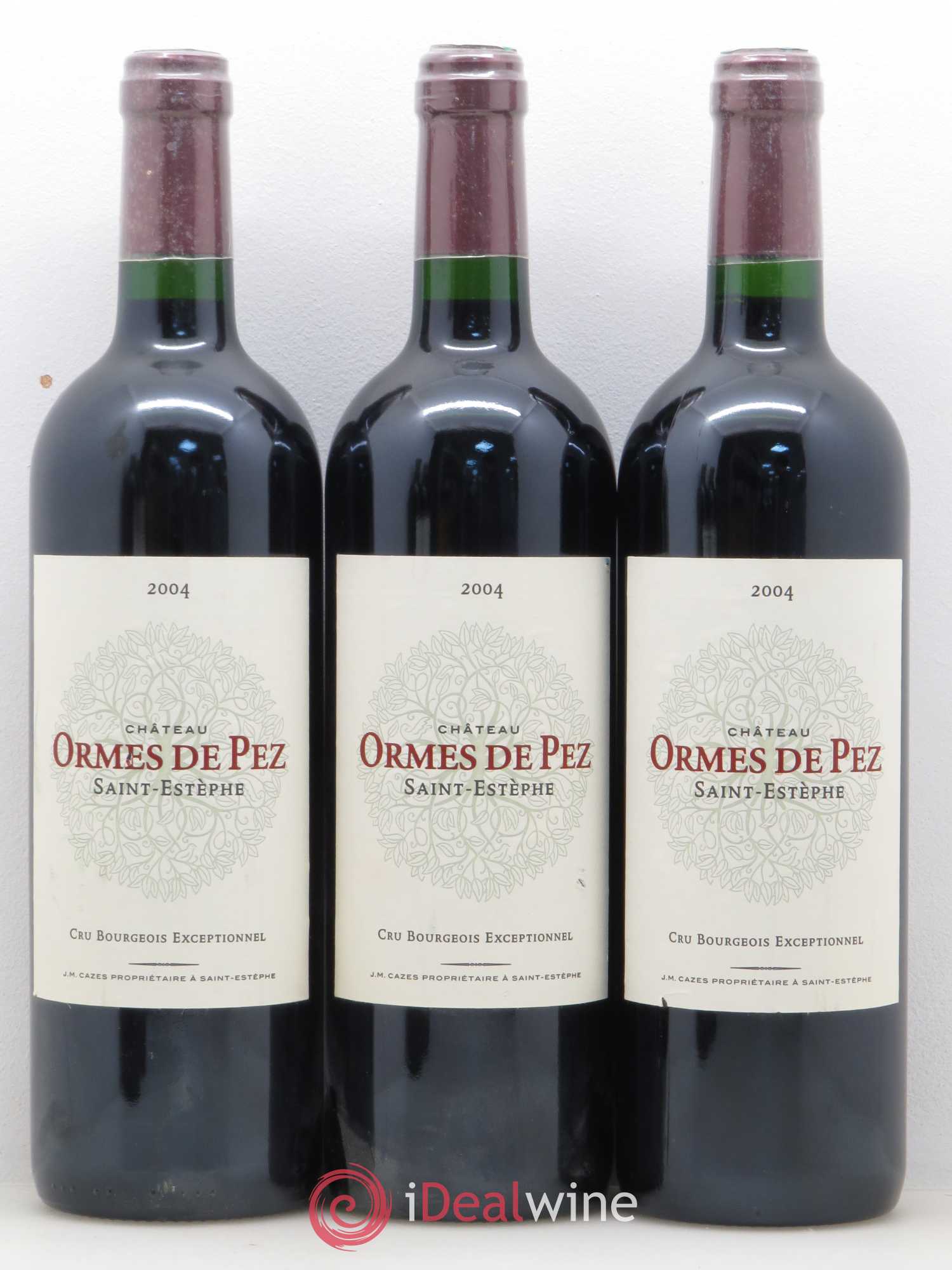 Château les Ormes de Pez 2004 - Lot de 5 bouteilles - 1