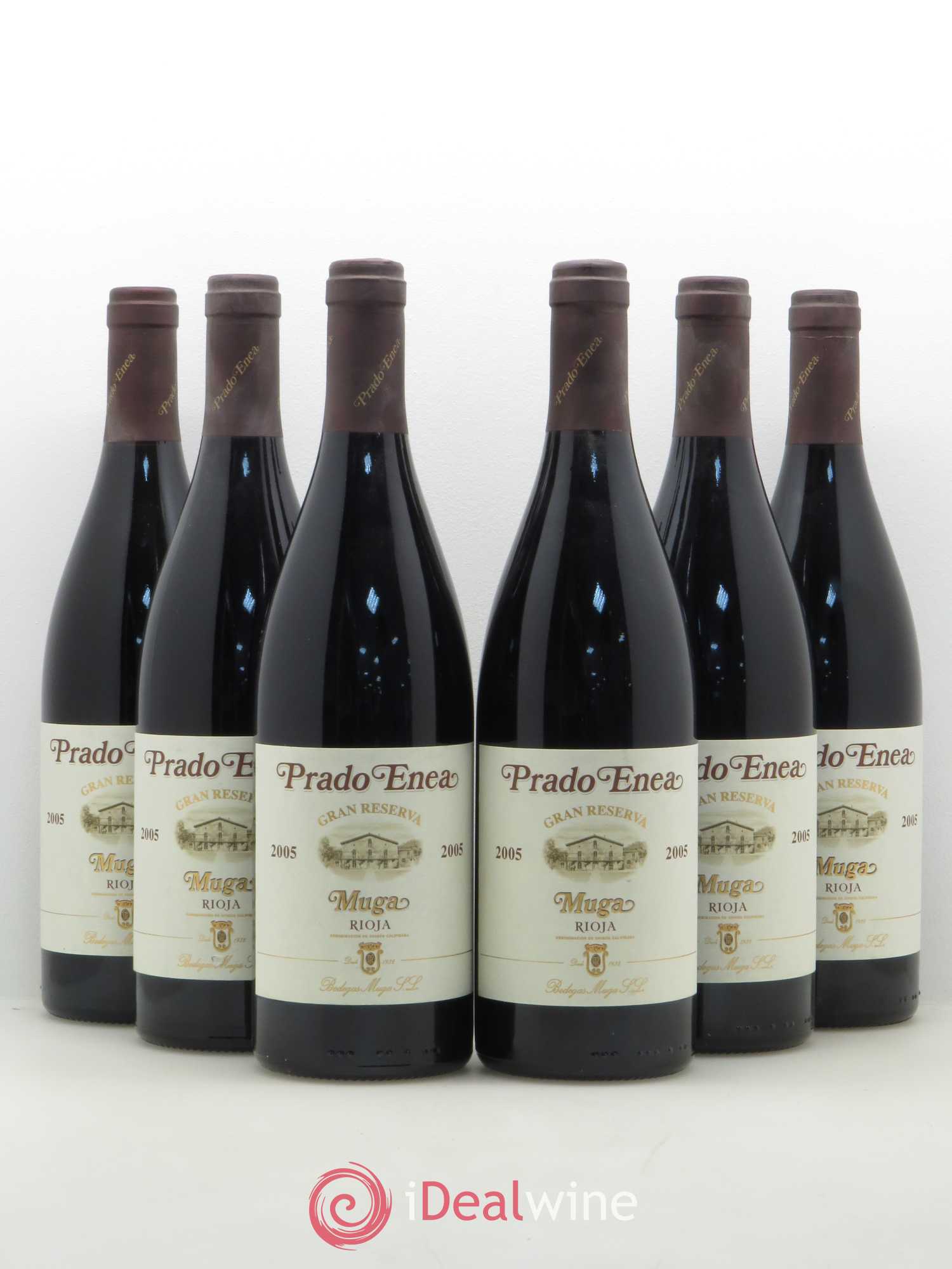 Rioja DOCA Muga Prado Enea Gran Reserva 2005 - Lotto di 6 bottiglie - 0