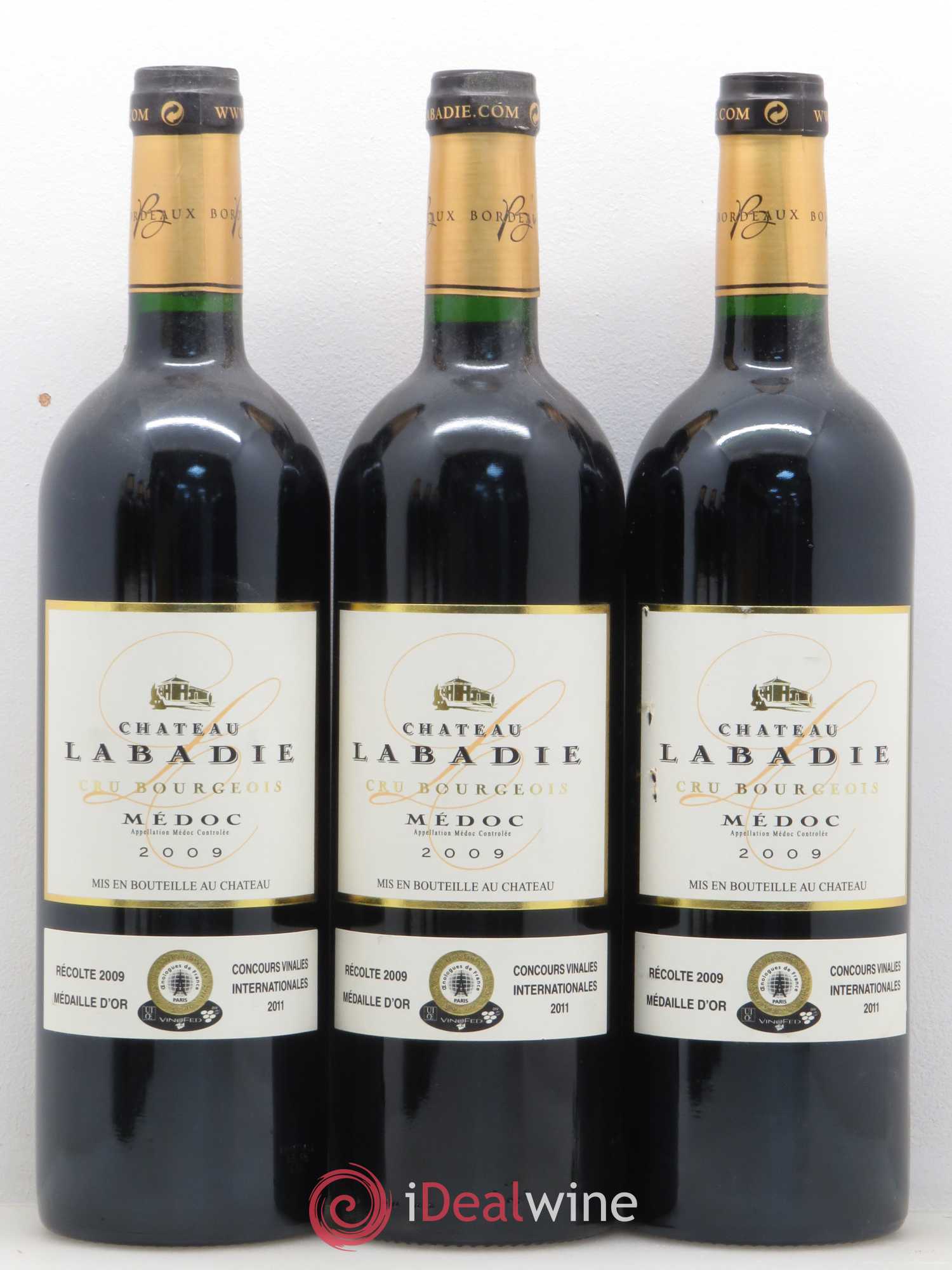 Médoc Château Labadie 2009 - Lot of 6 bottles - 1