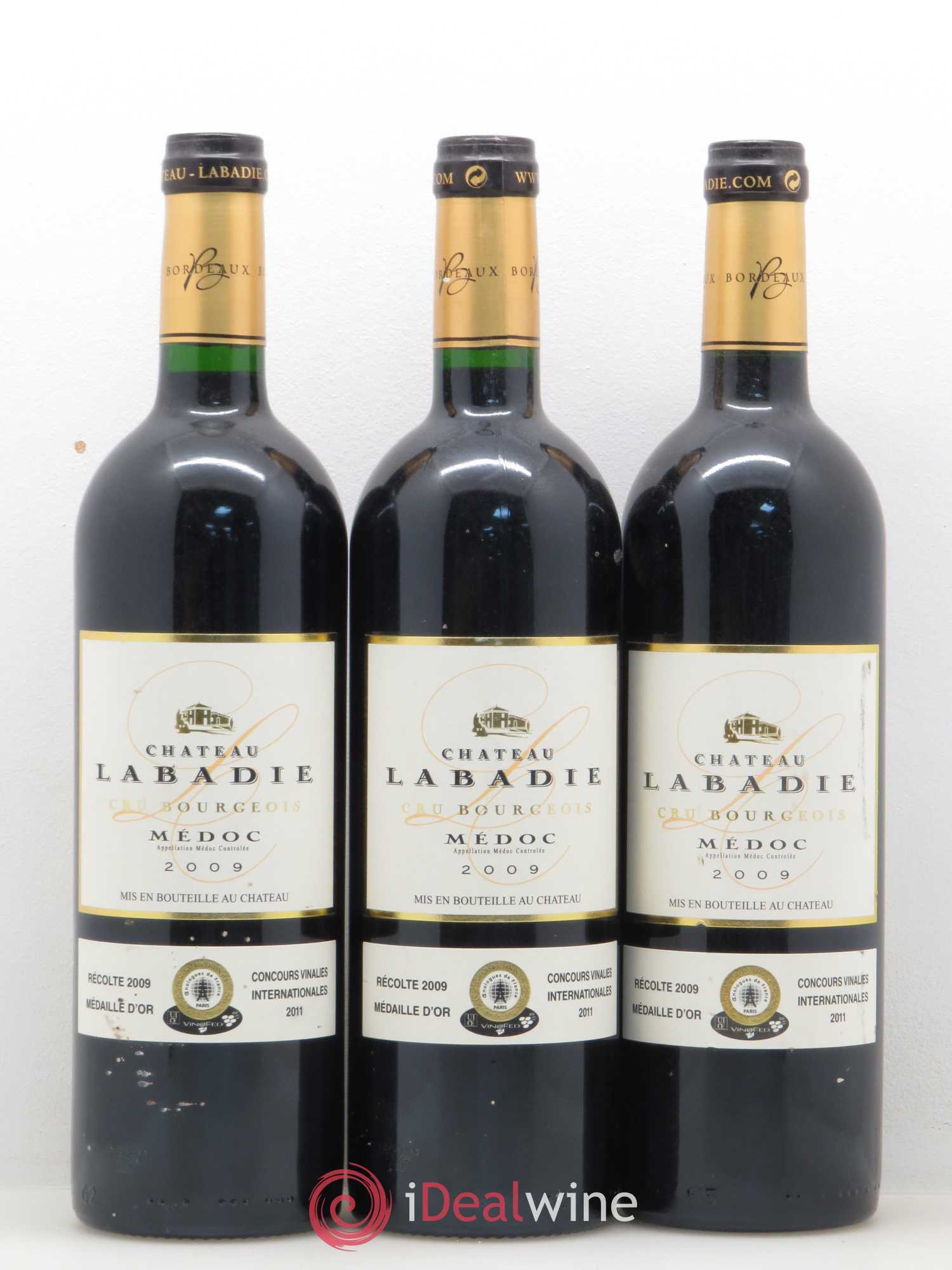 Médoc Château Labadie 2009 - Lot of 12 bottles - 3