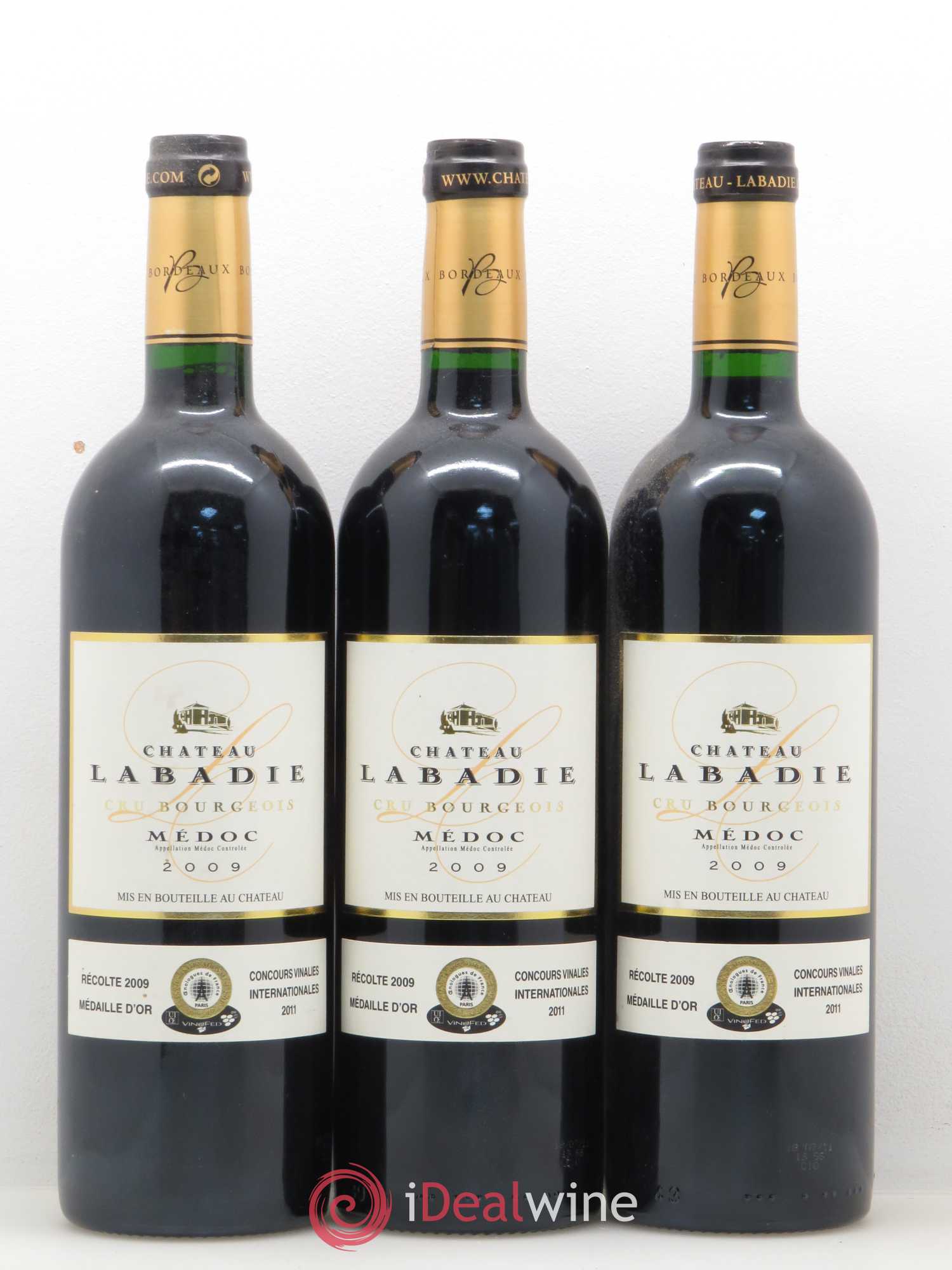 Médoc Château Labadie 2009 - Lot of 12 bottles - 4