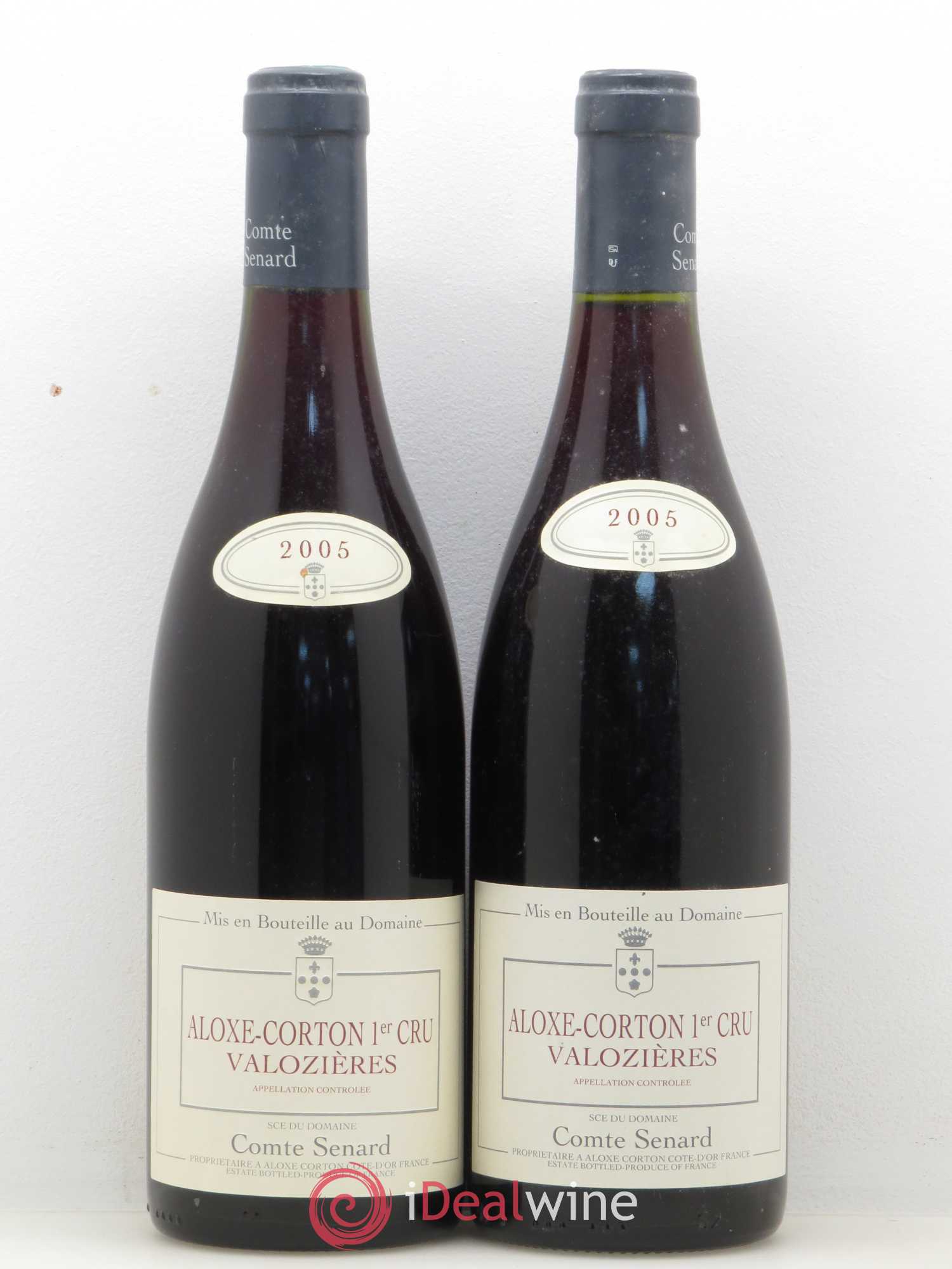 Aloxe-Corton 1er Cru Les Valozieres Comte Senard 2005 - Posten von 2 Flaschen - 0