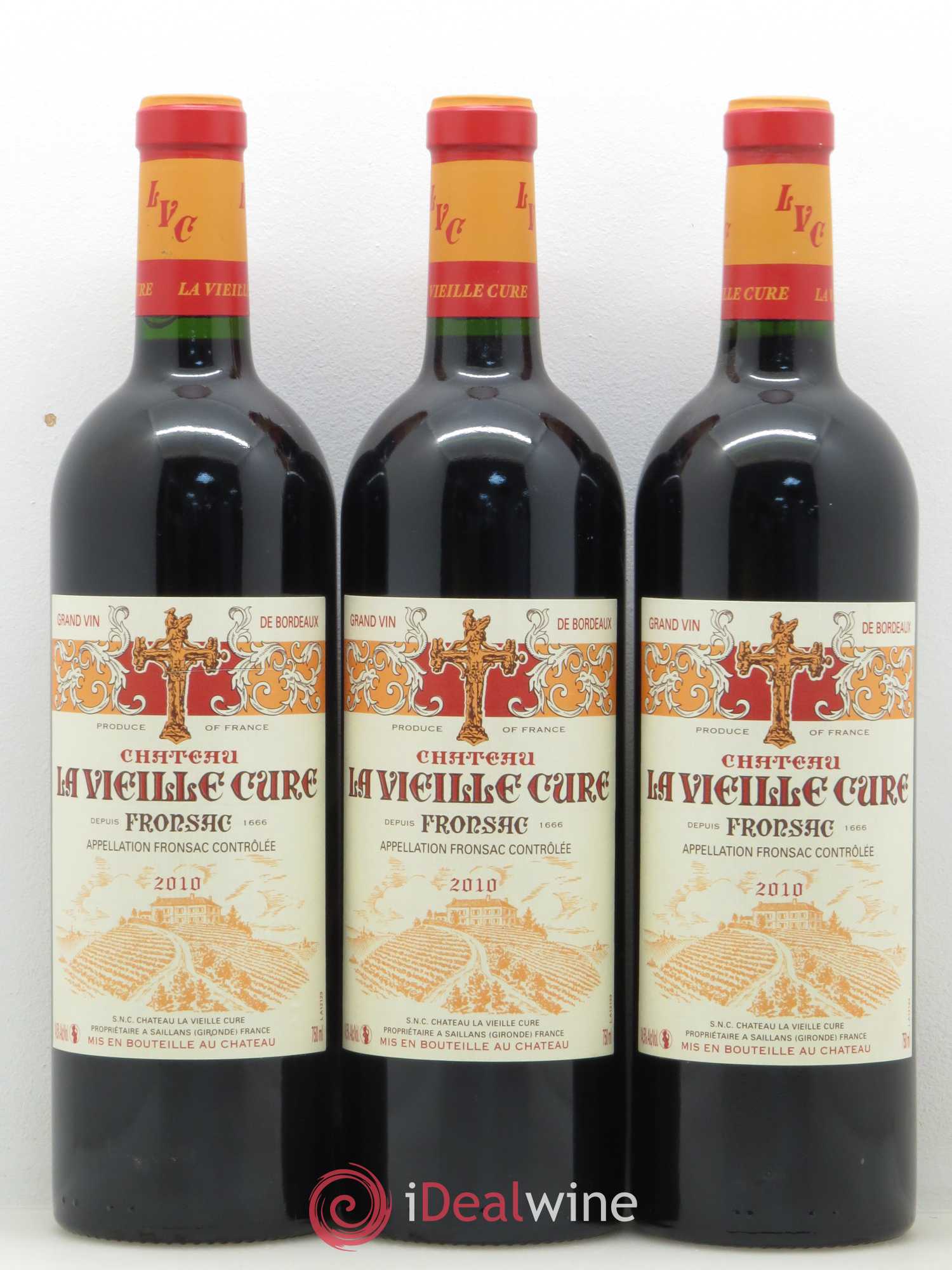 Château La Vieille Cure (sans prix de réserve) 2010 - Lot de 12 bouteilles - 2