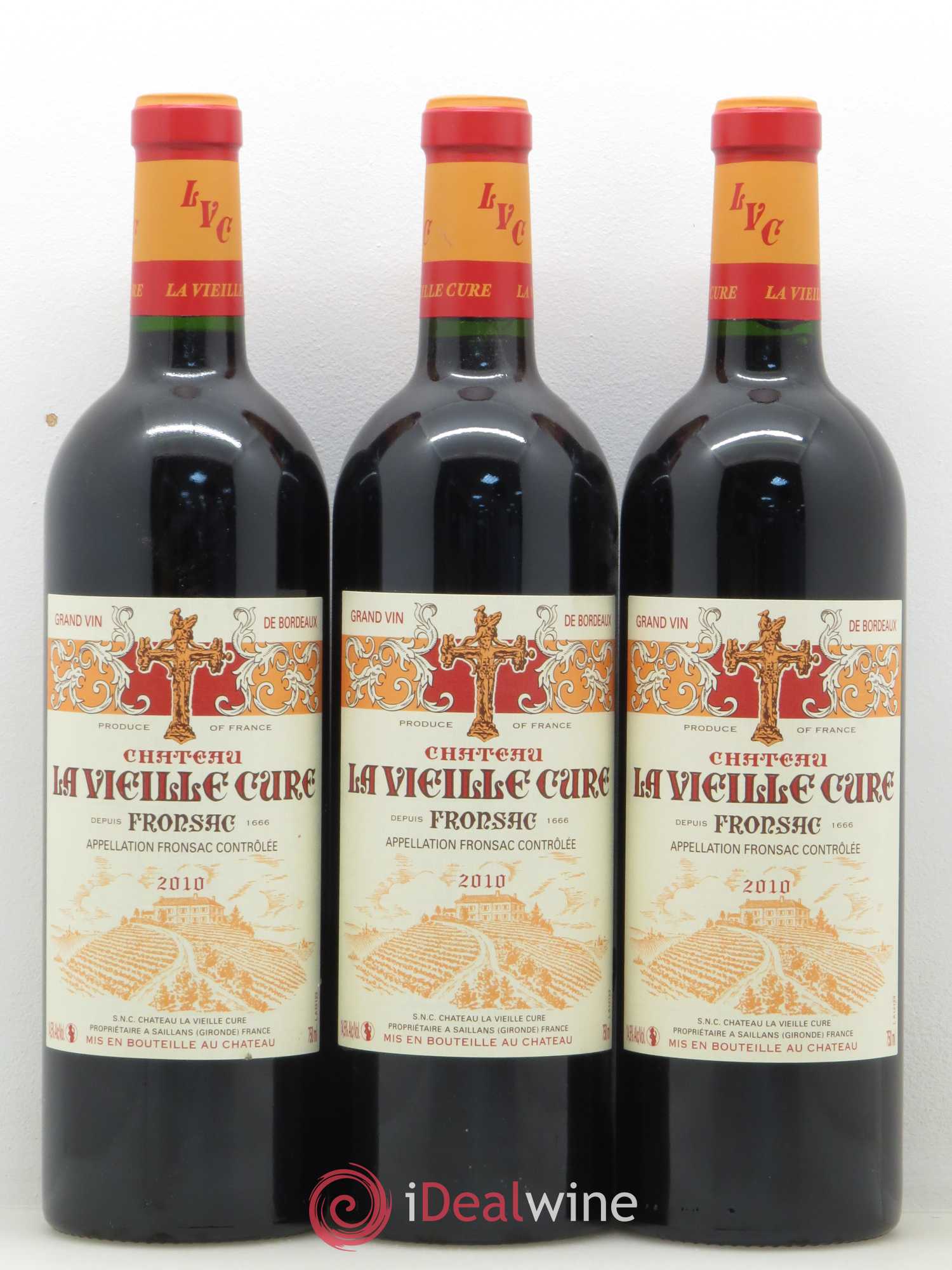 Château La Vieille Cure (sans prix de réserve) 2010 - Lot de 12 bouteilles - 3