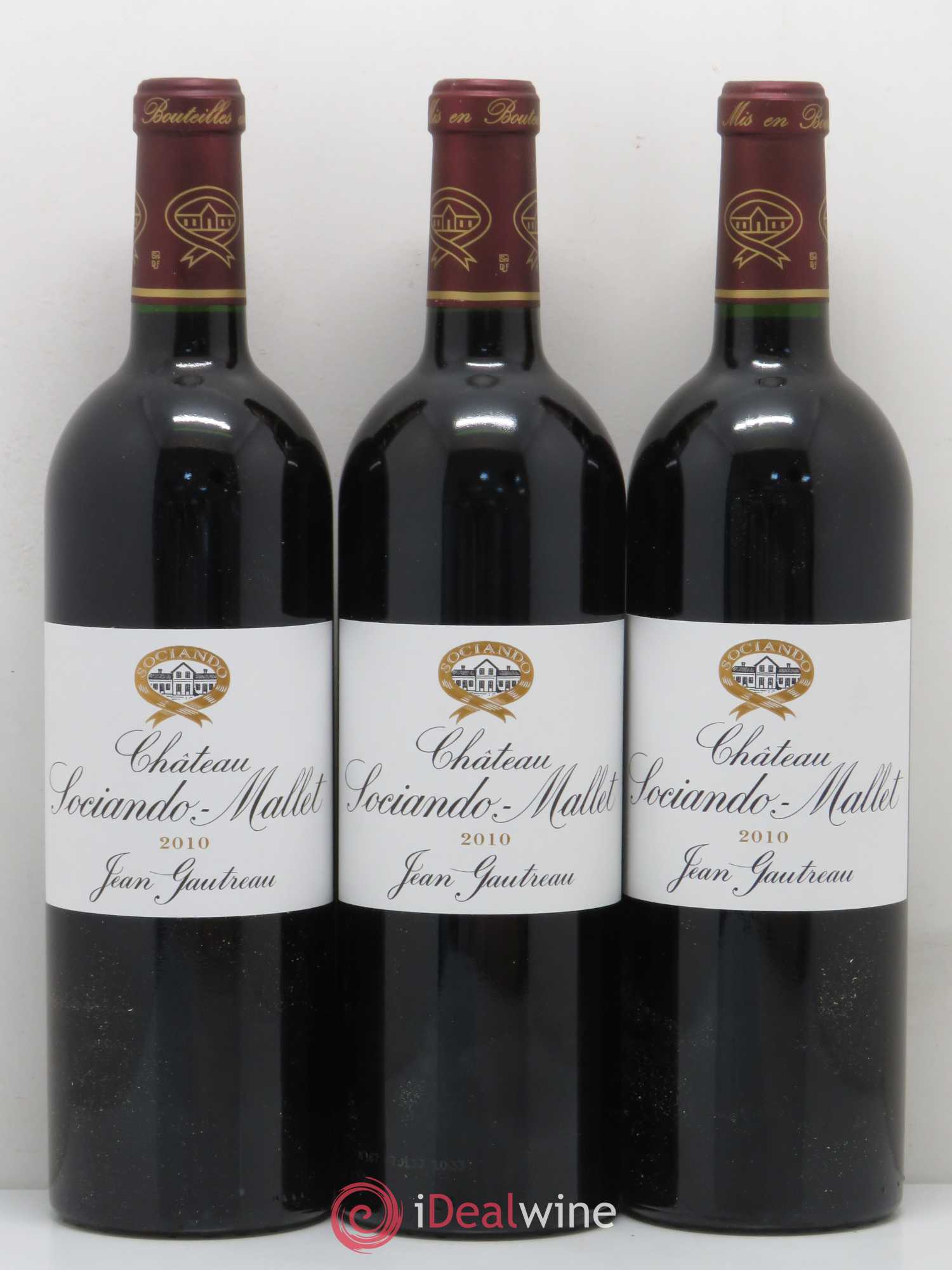 Château Sociando Mallet 2010 - Lot de 12 bouteilles - 3