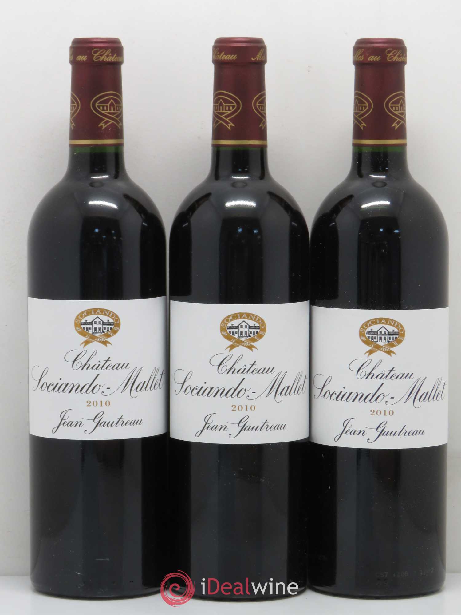 Château Sociando Mallet 2010 - Lot de 12 bouteilles - 4