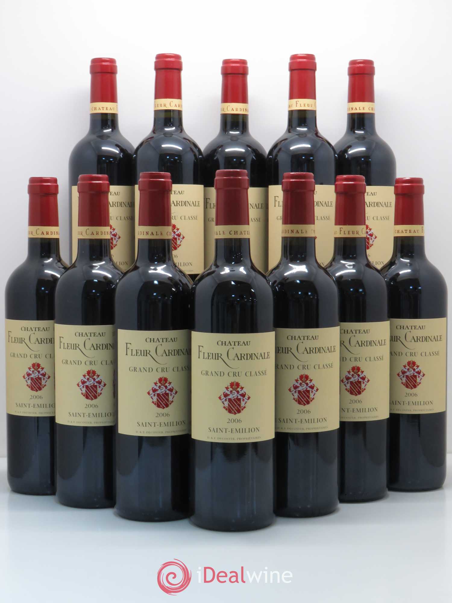 Château Fleur Cardinale Grand Cru Classé 2006 - Lot de 12 bouteilles - 0