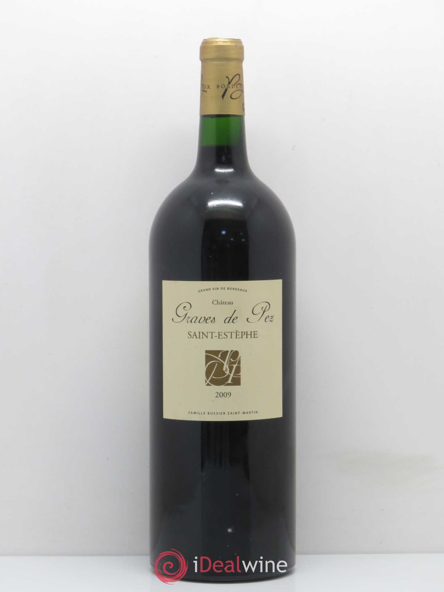 Saint-Estèphe Château Graves de Pez 2009 - Posten von 1 Magnum - 0