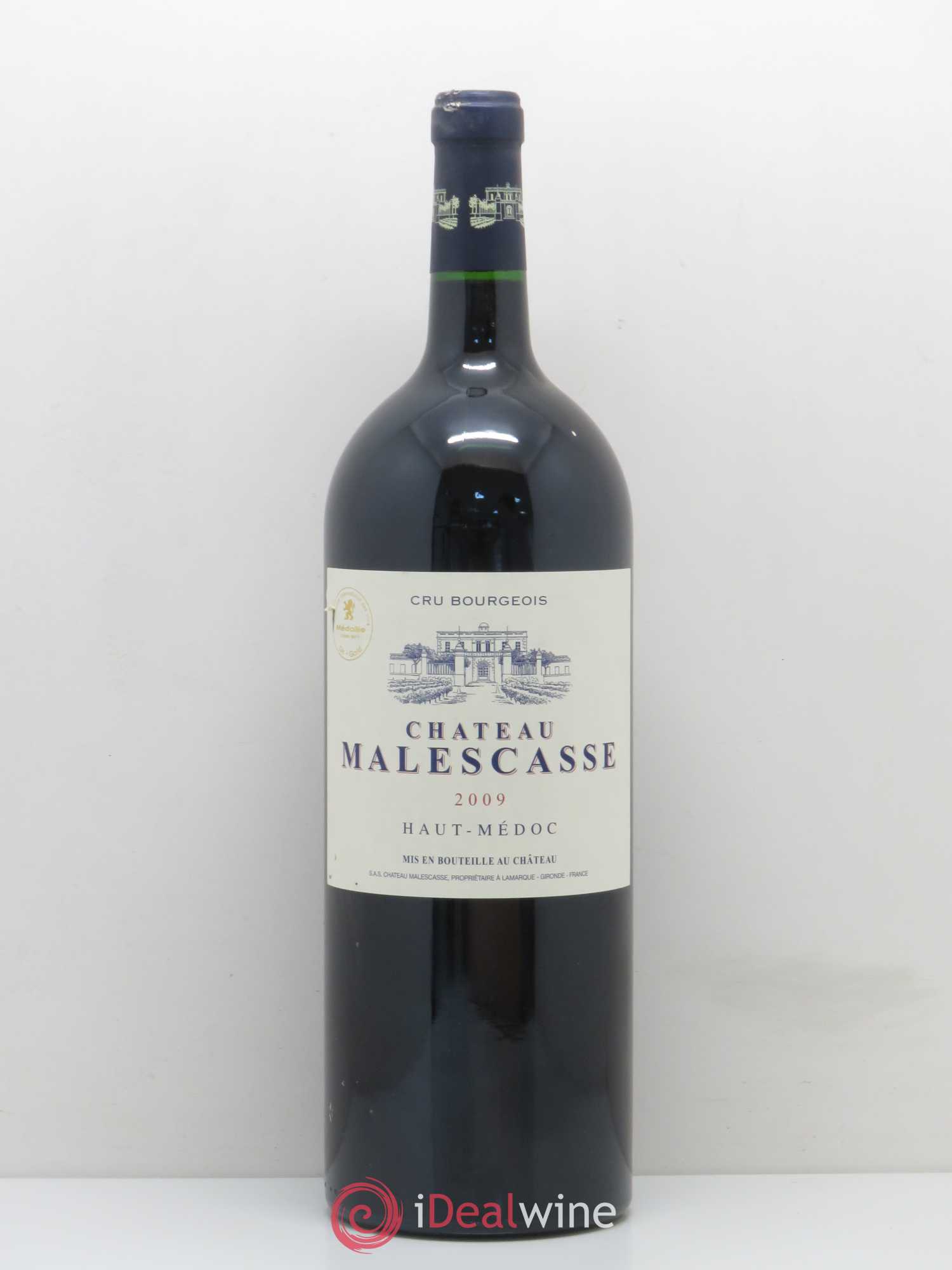 Château Malescasse Cru Bourgeois Exceptionnel 2009 - Lot de 1 magnum - 0