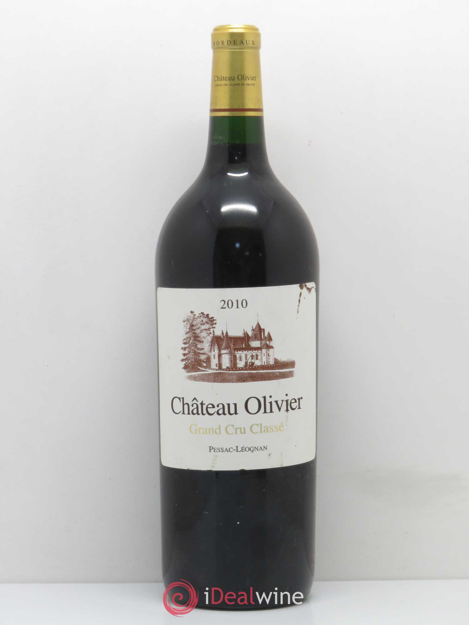 Château Olivier Cru Classé de Graves 2010 - Lot de 1 magnum - 0