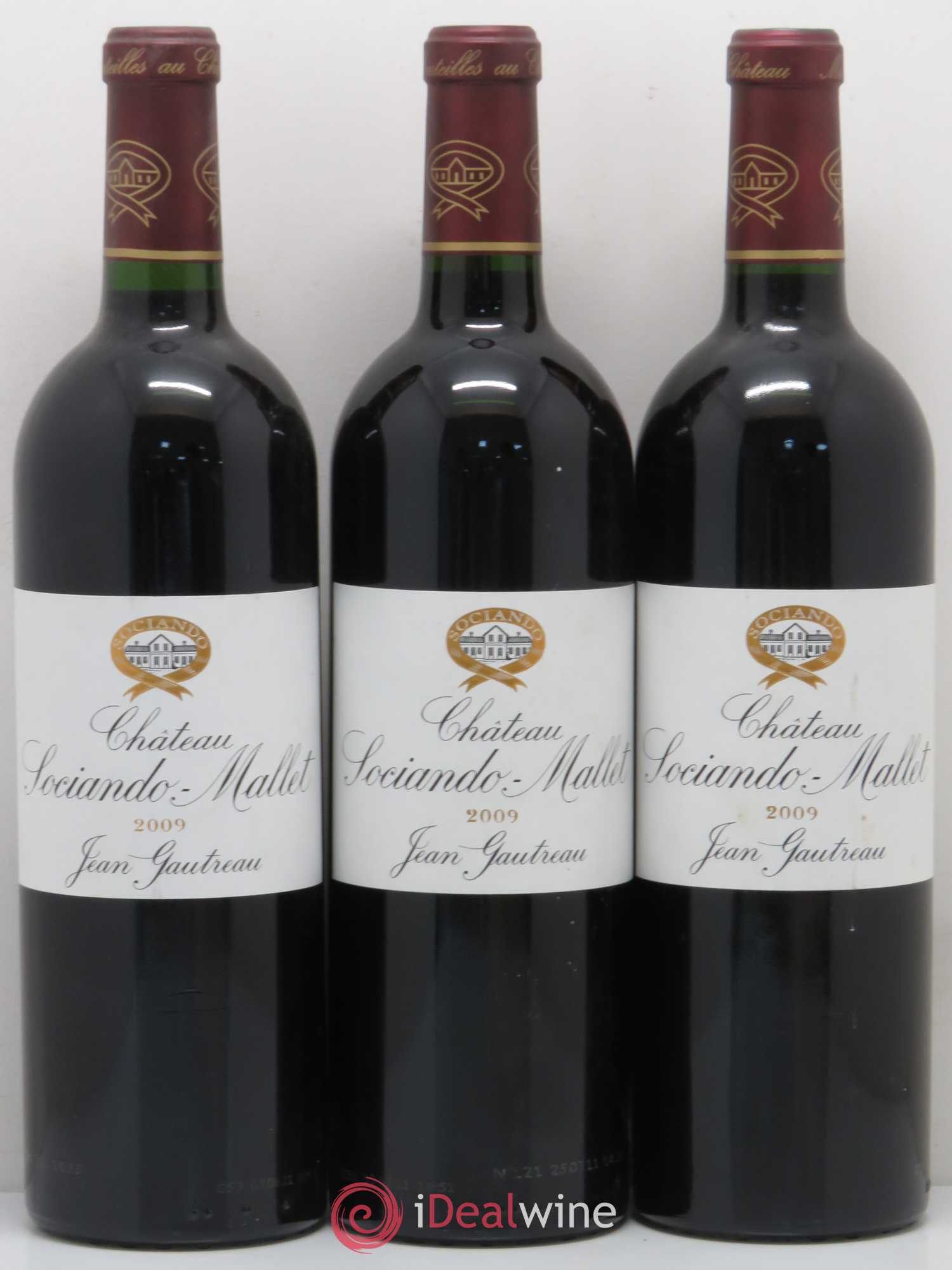 Château Sociando Mallet 2009 - Lot de 12 bouteilles - 3