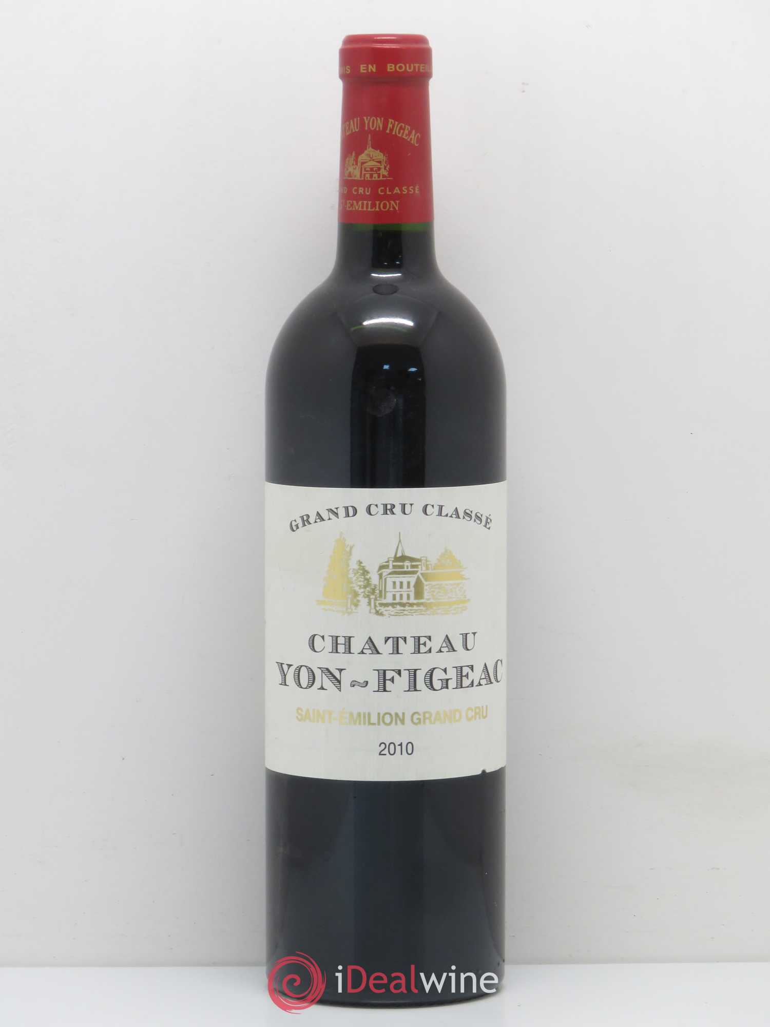 Château Yon Figeac Grand Cru Classé 2010 - Lot de 1 bouteille - 0