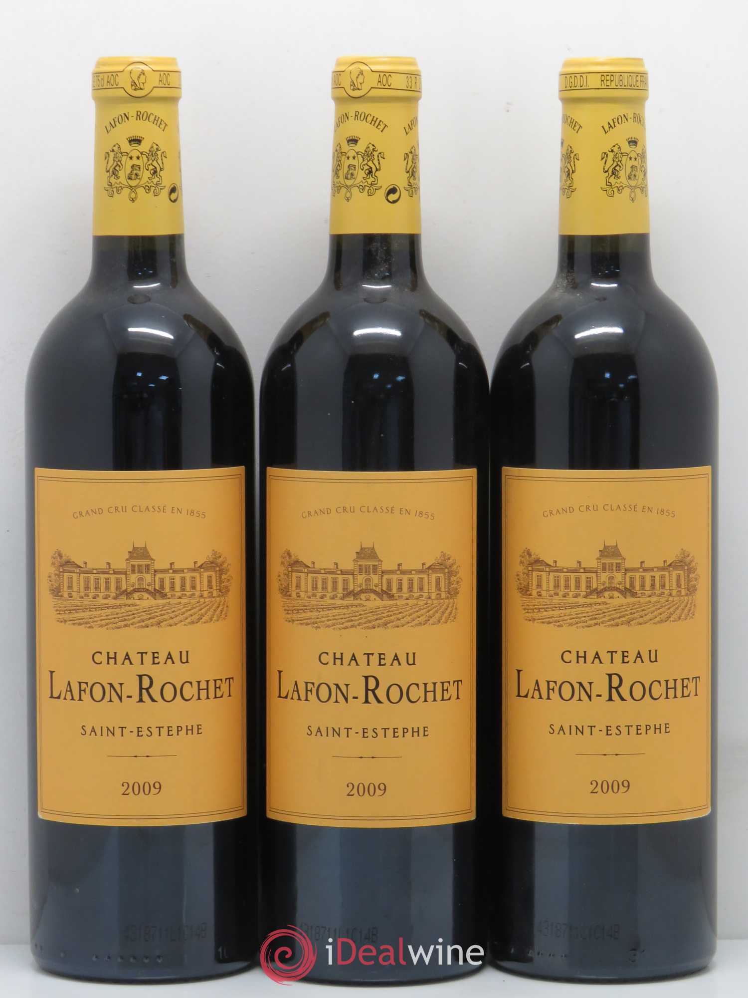 Château Lafon Rochet 4ème Grand Cru Classé 2009 - Lot de 6 bouteilles - 2