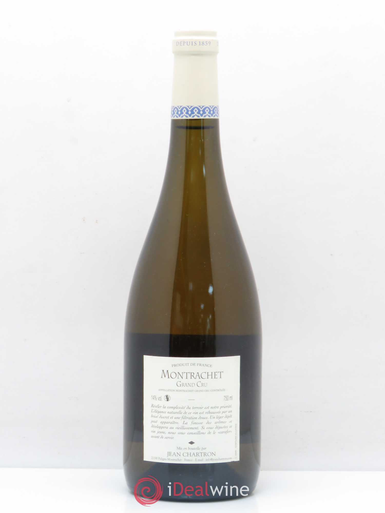 Montrachet Grand Cru Domaine Jean Chartron 2008 - Posten von 1 Flasche - 1