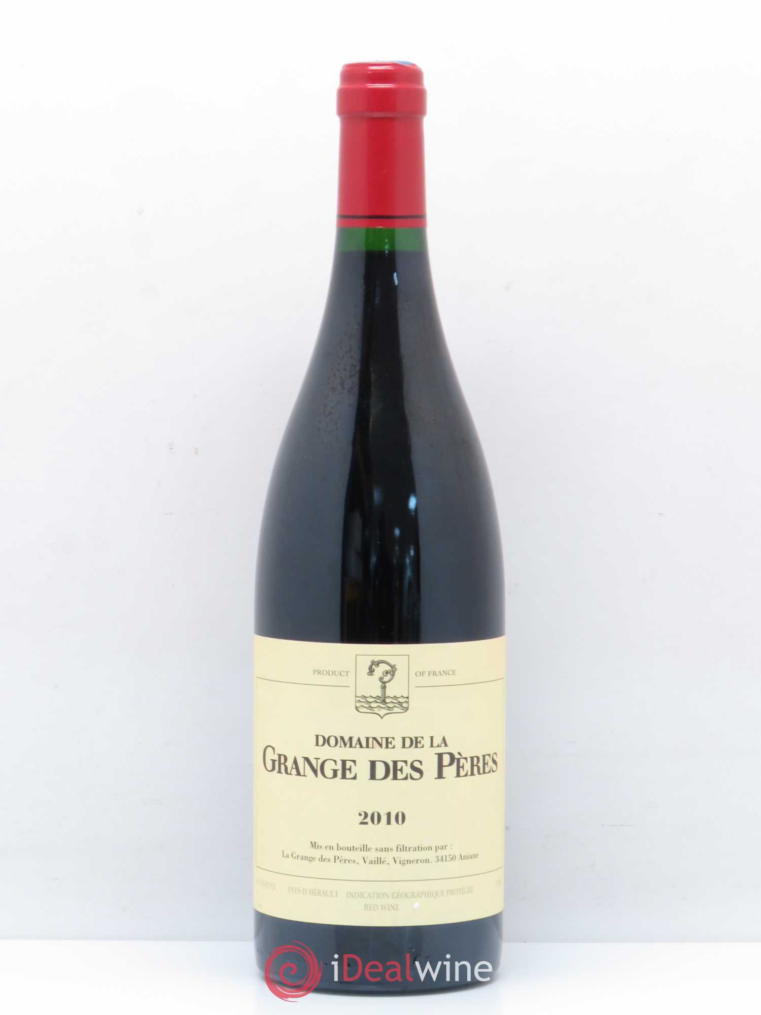 Pays d'Hérault Grange des Pères Laurent Vaillé 2010 - Lot de 1 bouteille - 0
