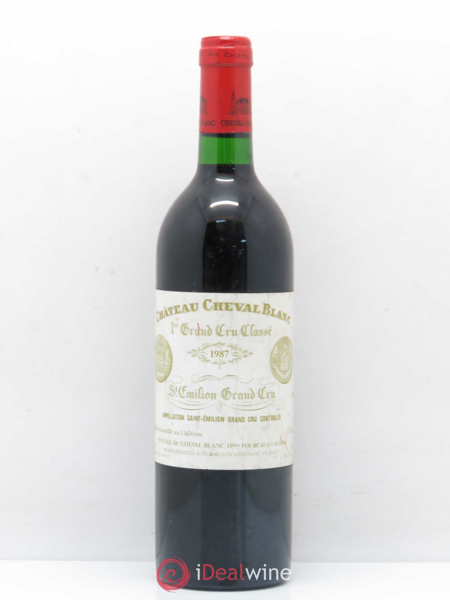 Château Cheval Blanc 1er Grand Cru Classé A 1987 - Lot de 1 bouteille - 0