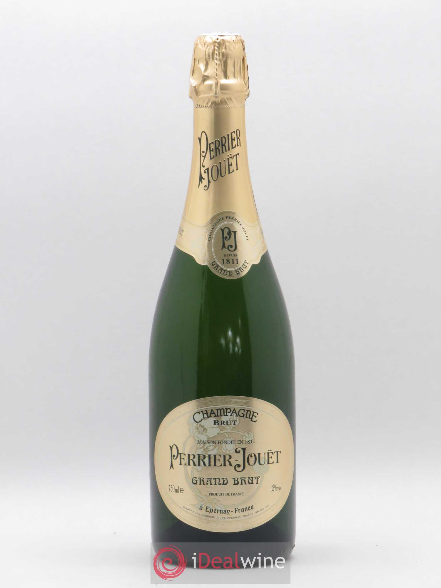 Grand Brut Perrier-Jouët - Lot de 1 bouteille - 0