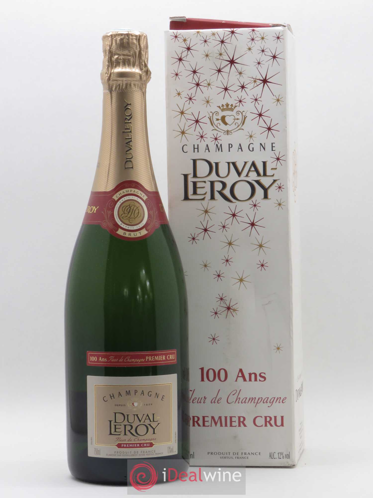Champagne 1er Cru Duval-Leroy Fleur de Champagne 100 ans (sans prix de réserve) - Lot de 1 bouteille - 1