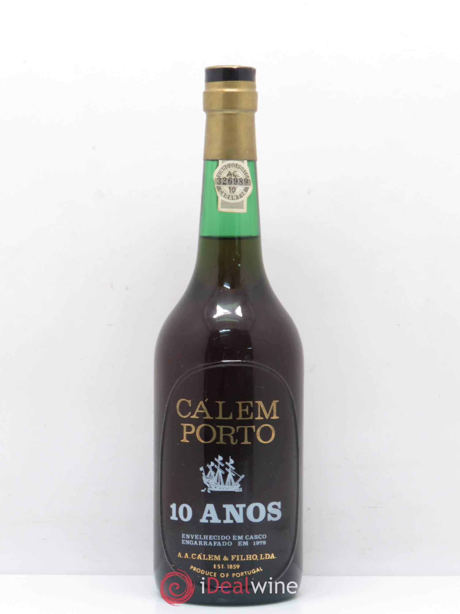 Porto Calem 10 ans d'âge (sans prix de réserve) - Posten von 1 Flasche - 0