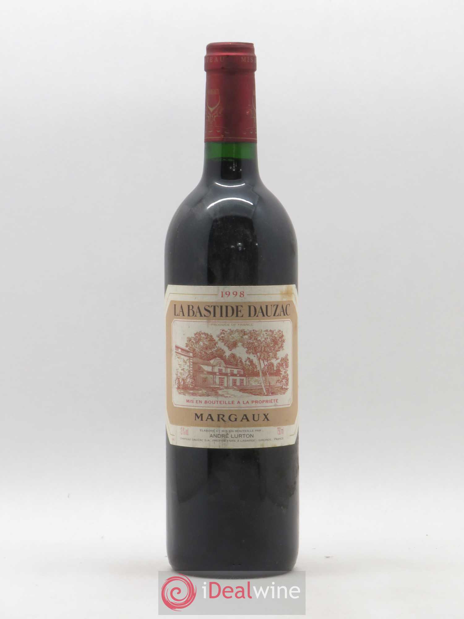 Bordeaux Margaux La Bastide Dauzac 1998 - Posten von 1 Flasche - 0