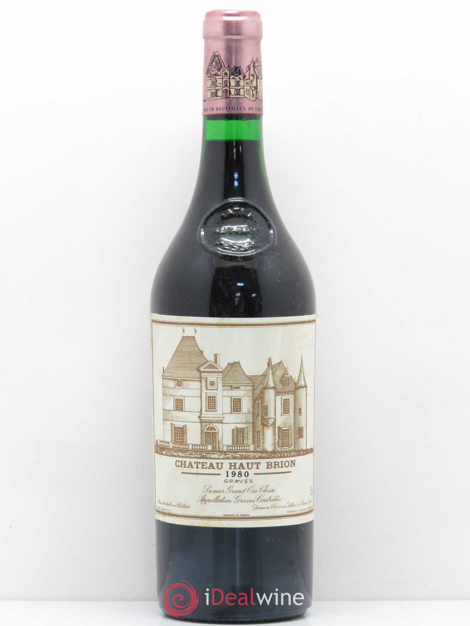 Château Haut Brion 1er Grand Cru Classé 1980 - Lot de 1 bouteille - 0