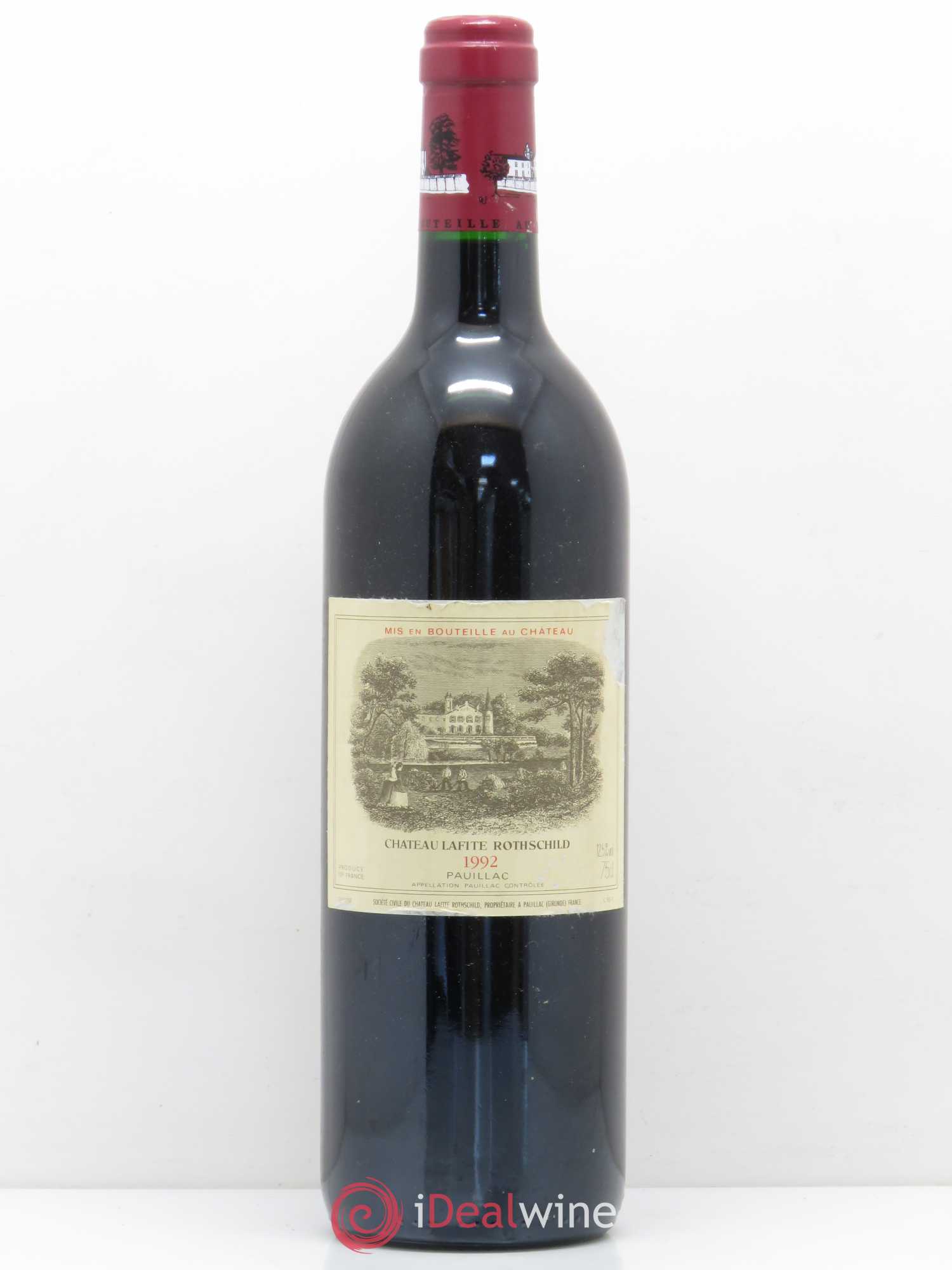 Château Lafite Rothschild 1er Grand Cru Classé 1992 - Lot de 1 bouteille - 0