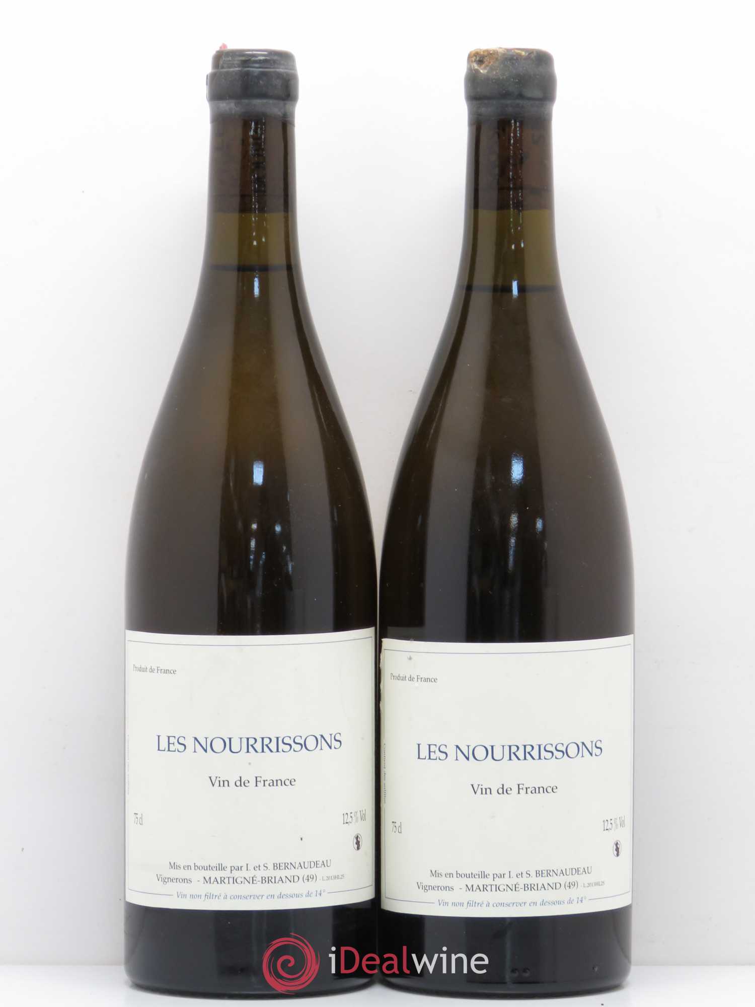 Vin de France Les Nourrissons Stéphane Bernaudeau 2013 - Lot de 2 bouteilles - 0