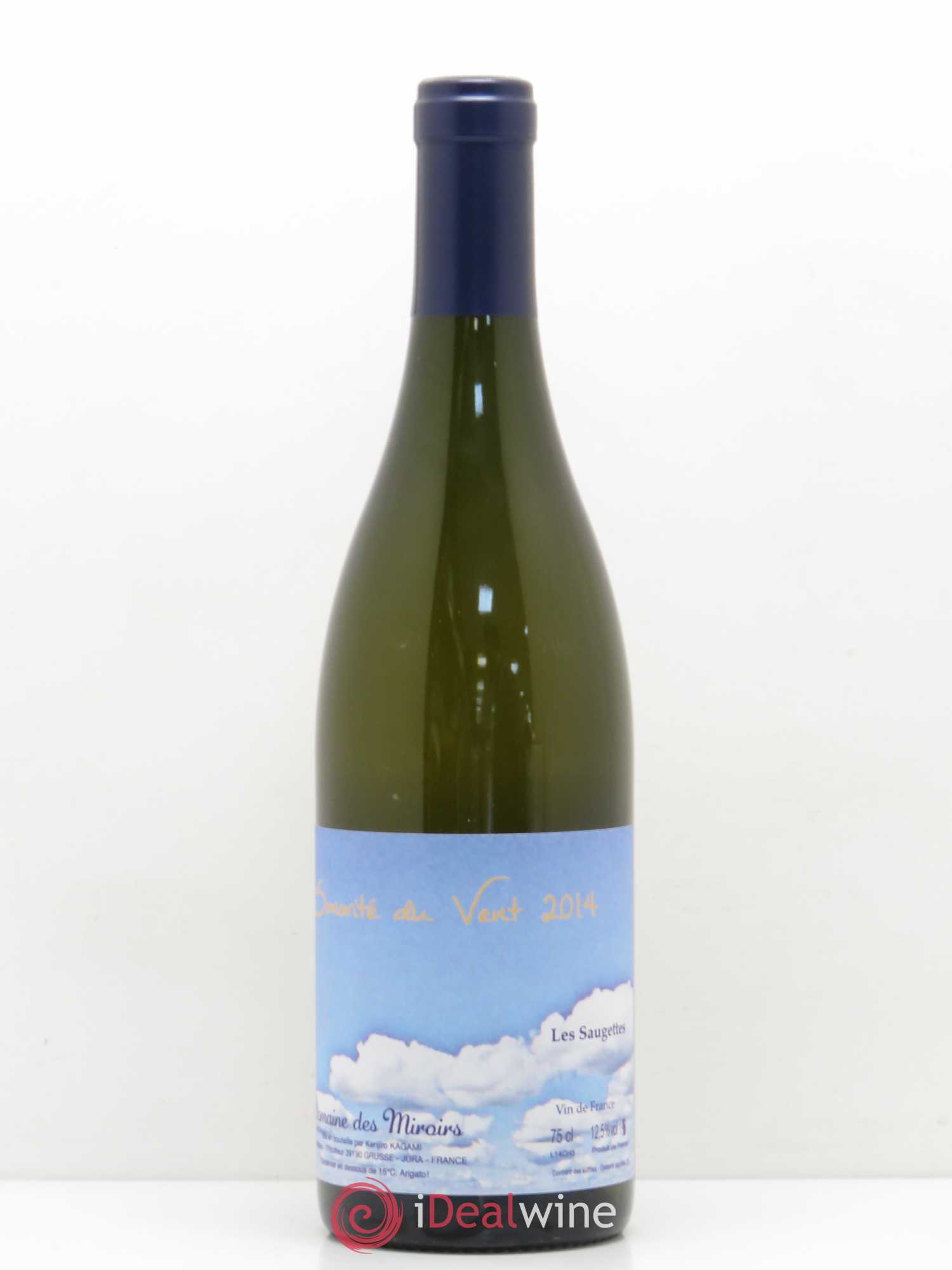 Vin de France Sonorité du vent Les saugettes Kenjiro Kagami - Domaine des Miroirs 2014 - Posten von 1 Flasche - 0