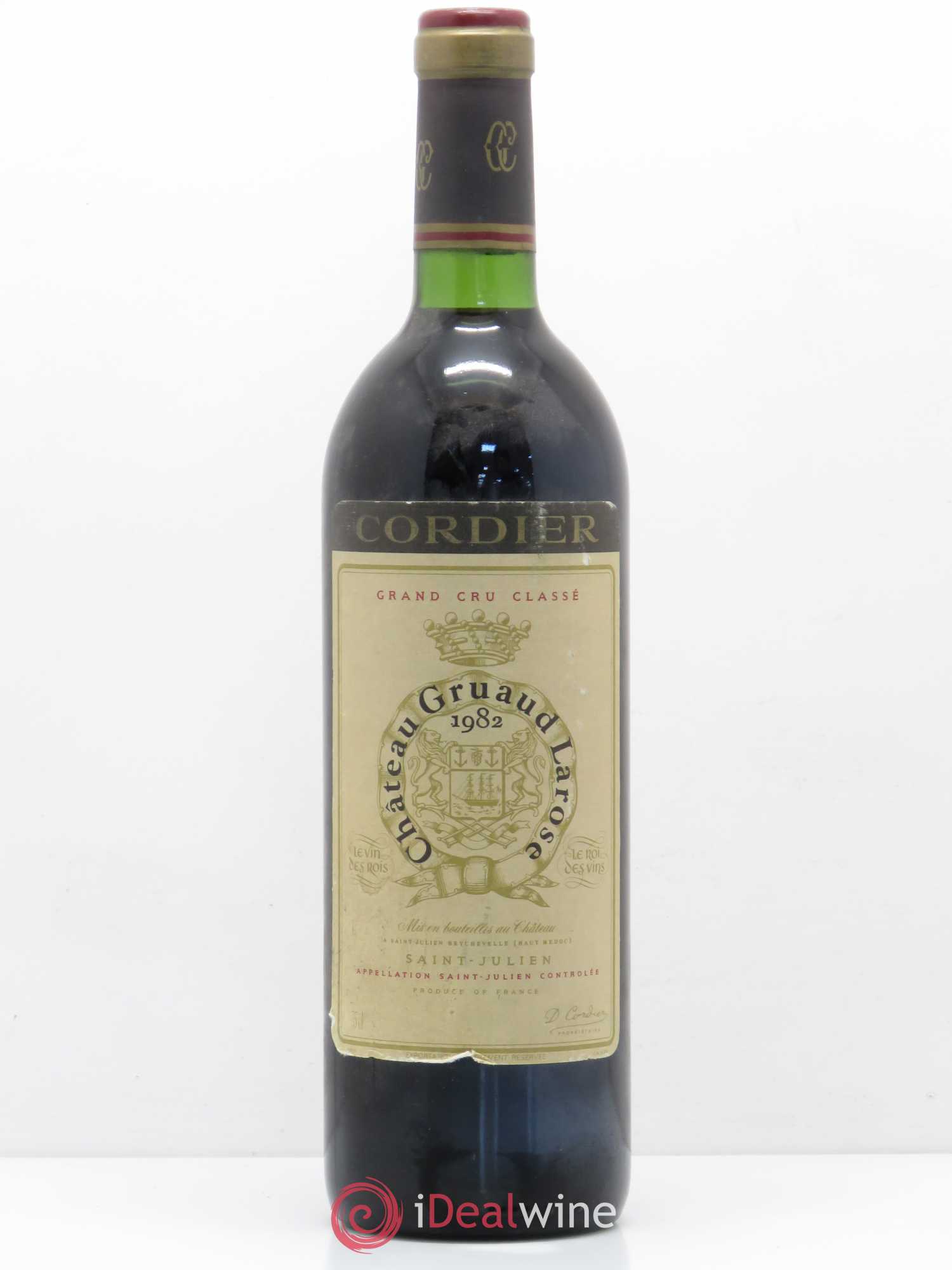 Château Gruaud Larose 2ème Grand Cru Classé 1982 - Lot de 1 bouteille - 0