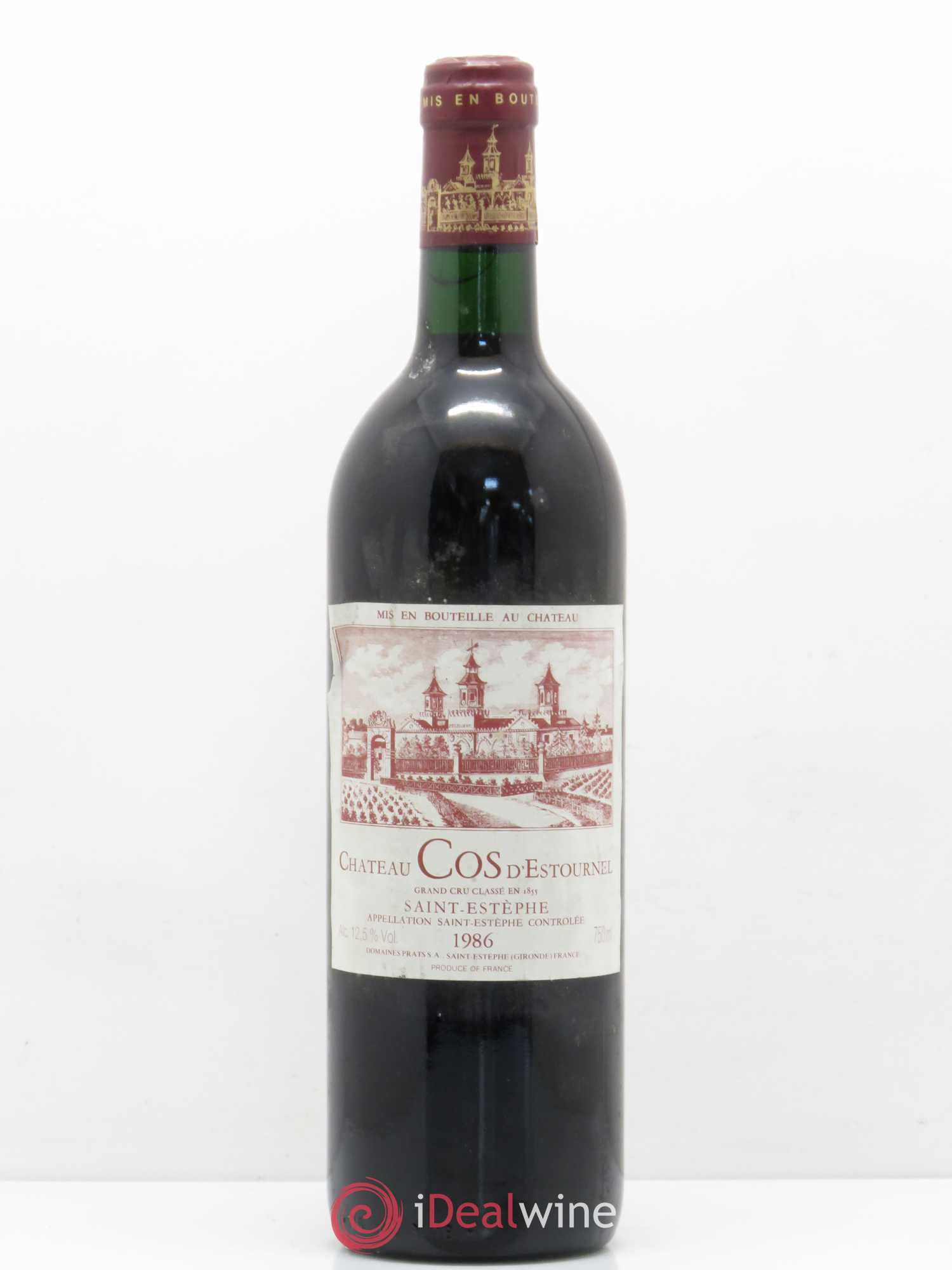 Cos d'Estournel 2ème Grand Cru Classé 1986 - Lot de 1 bouteille - 0