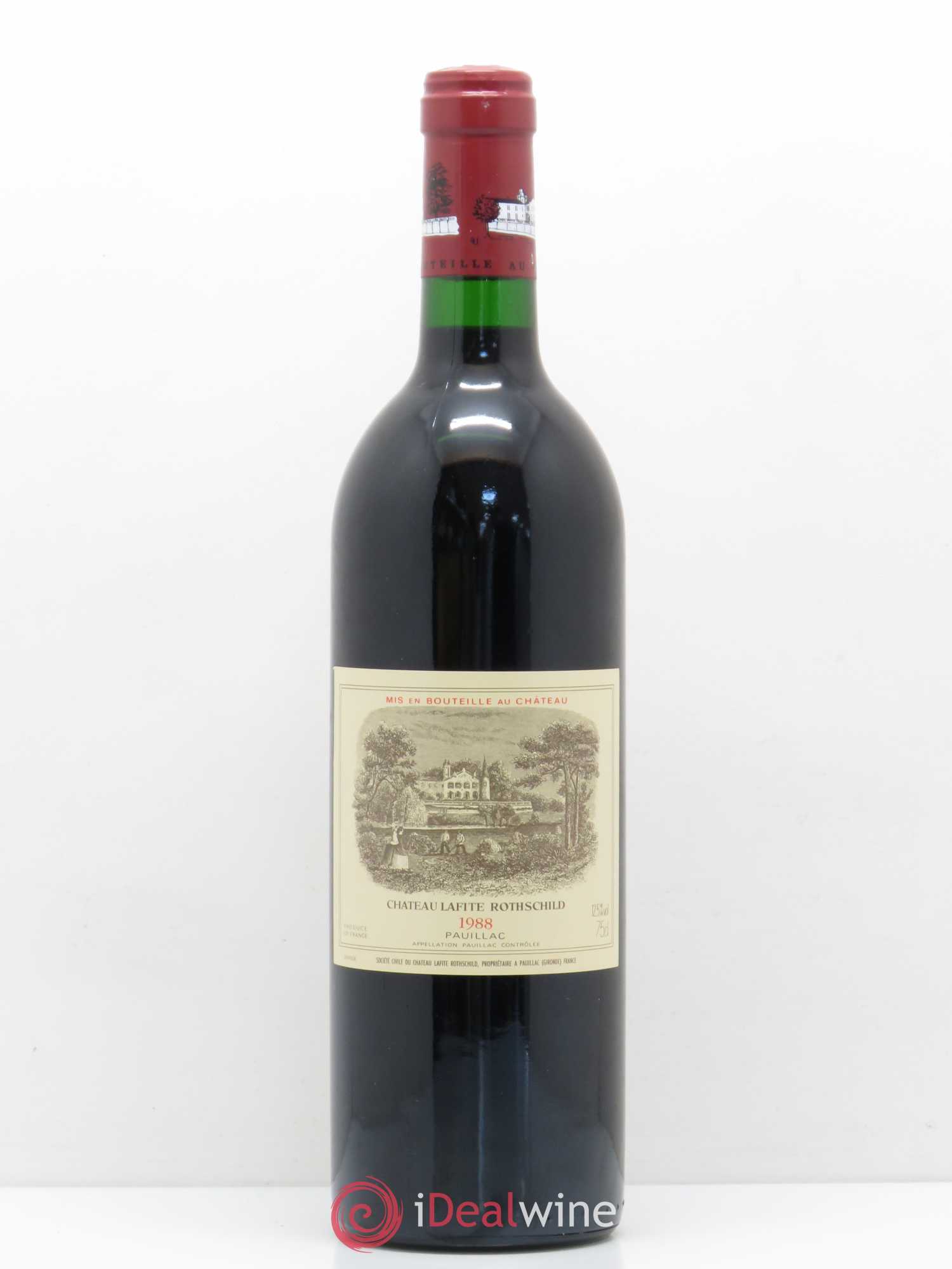 Château Lafite Rothschild 1er Grand Cru Classé 1988 - Lot de 1 bouteille - 0