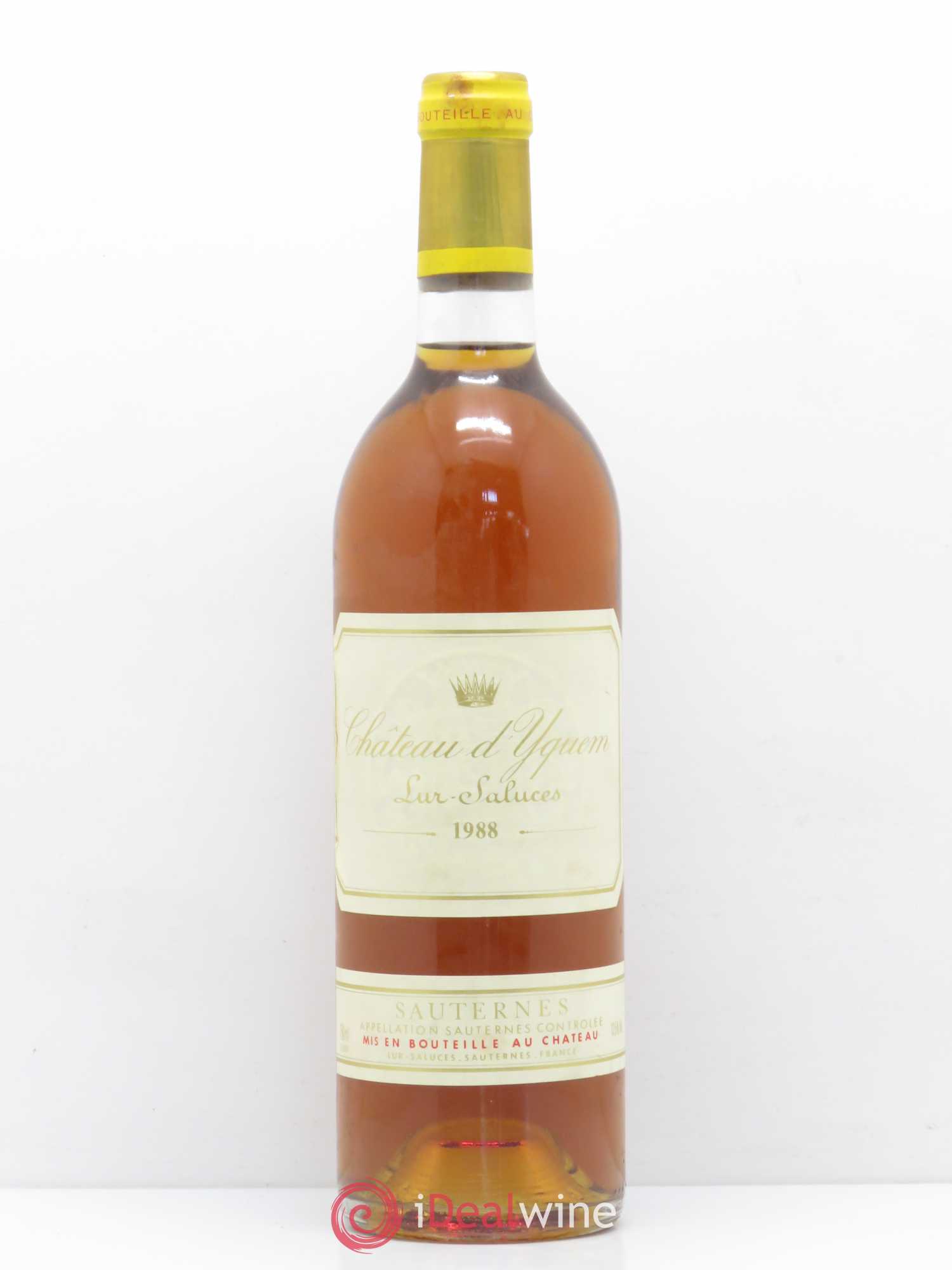 Château d' Yquem 1er Cru Classé Supérieur 1988 - Lot de 1 bouteille - 0