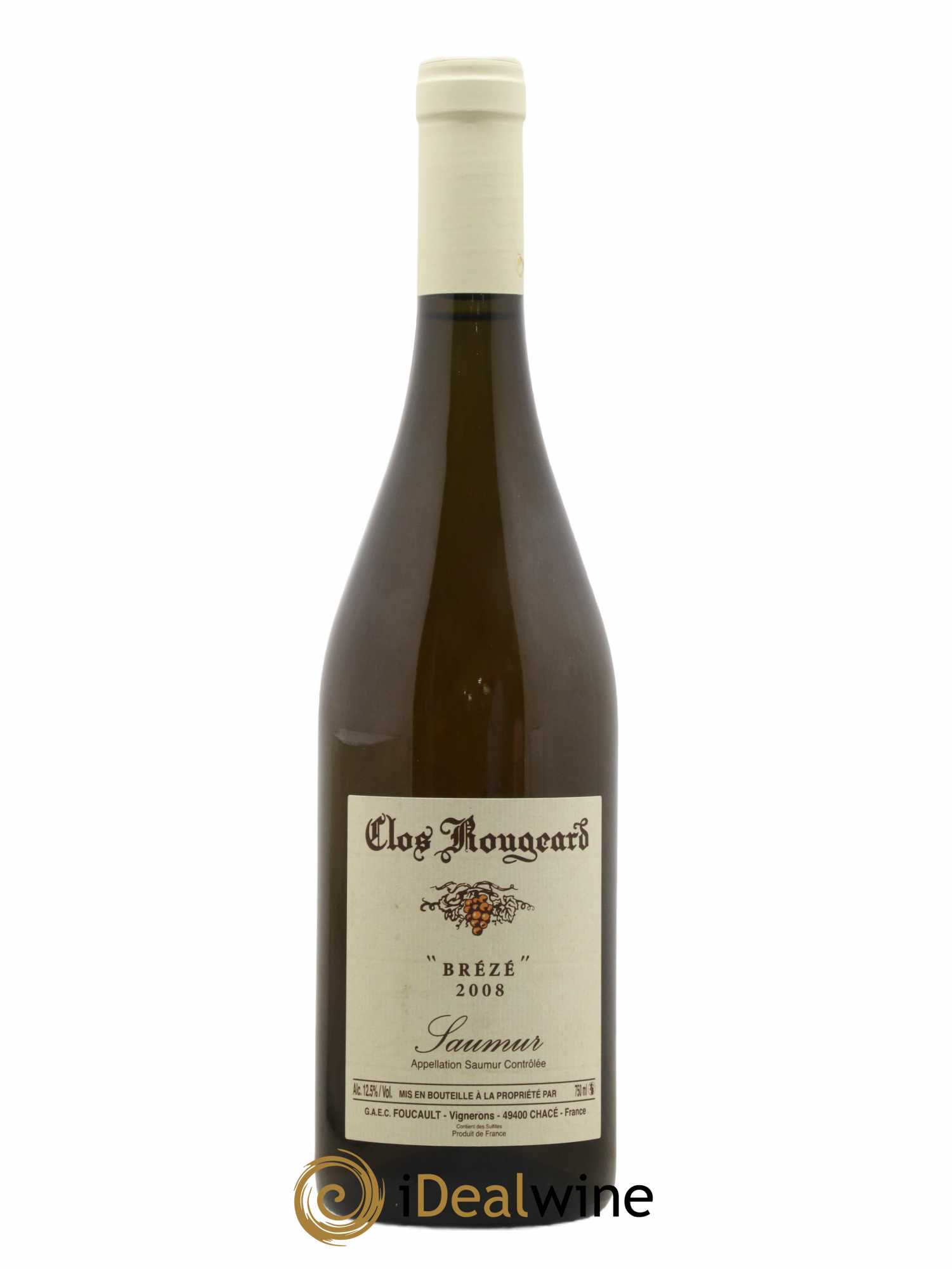 Saumur Brézé Clos Rougeard 2008 - Lot de 1 bouteille - 0