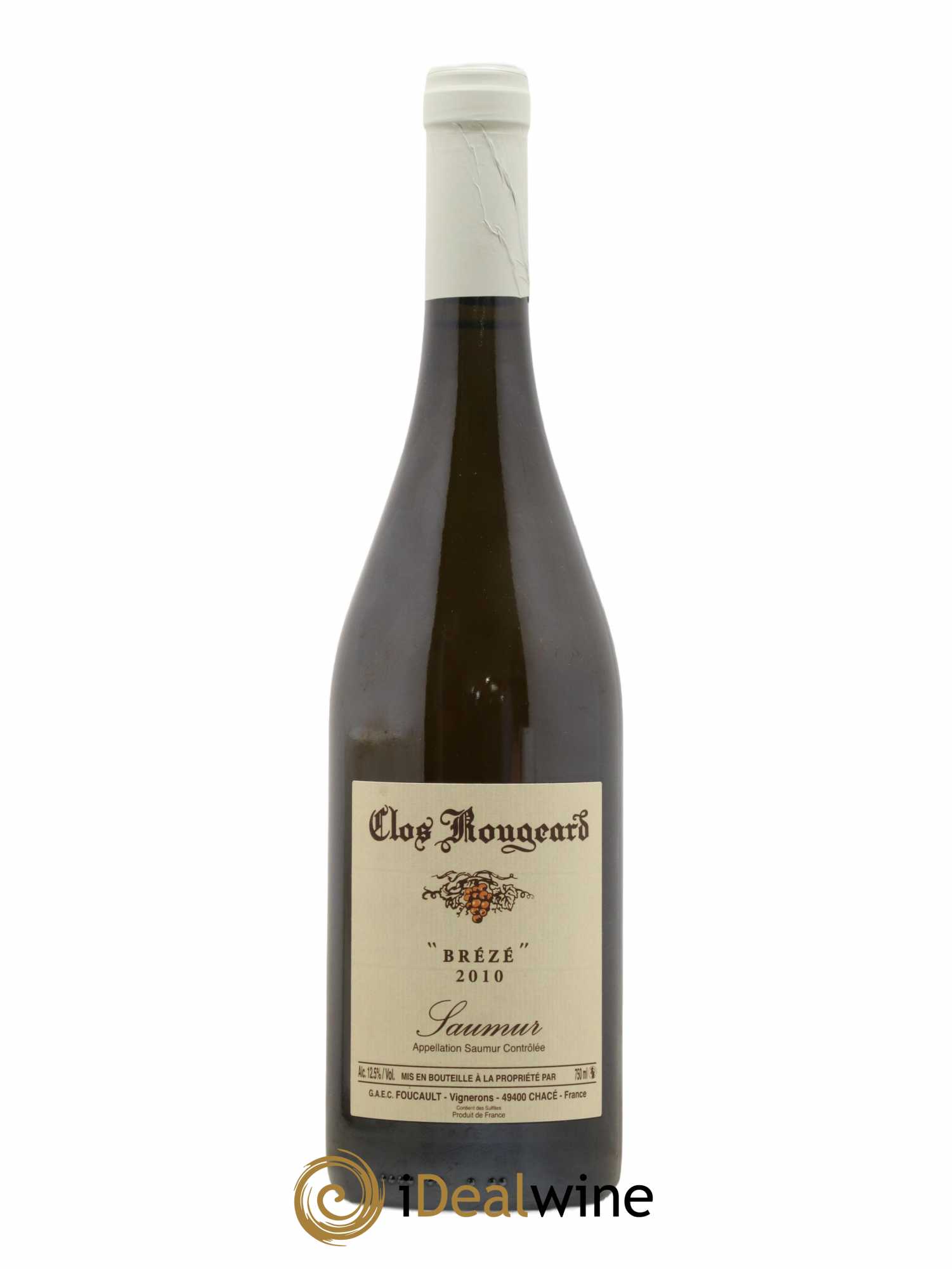 Saumur Brézé Clos Rougeard 2010 - Lot de 1 bouteille - 0