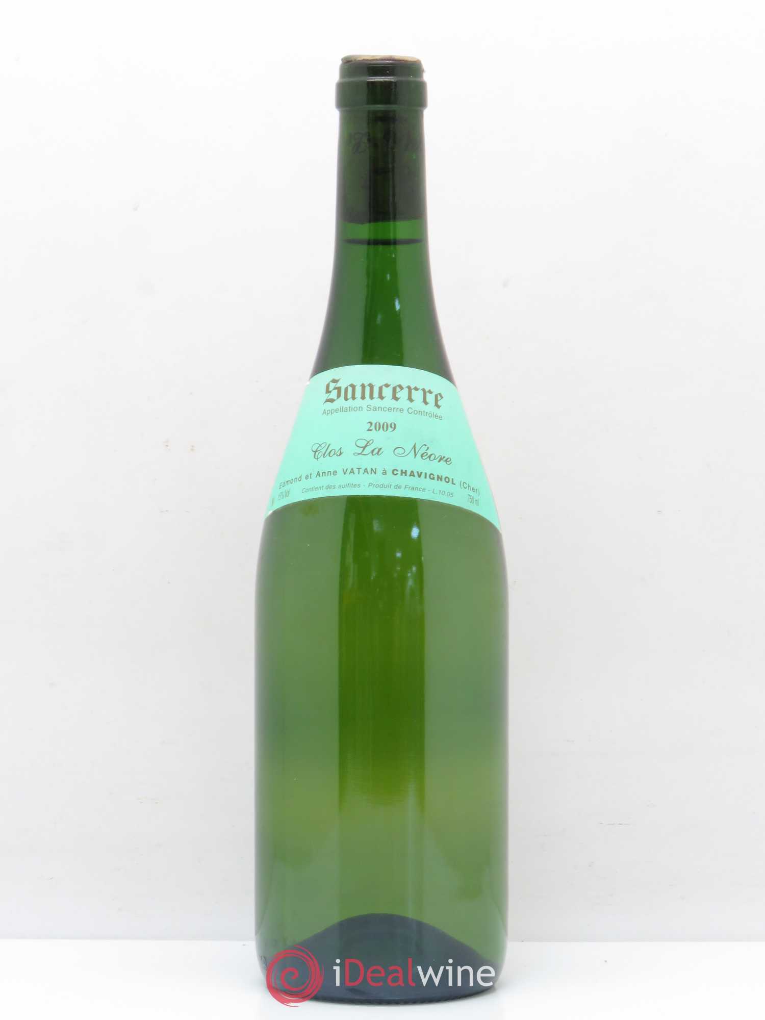 Sancerre Clos la Neore Edmond Vatan 2009 - Lot de 1 bouteille - 0