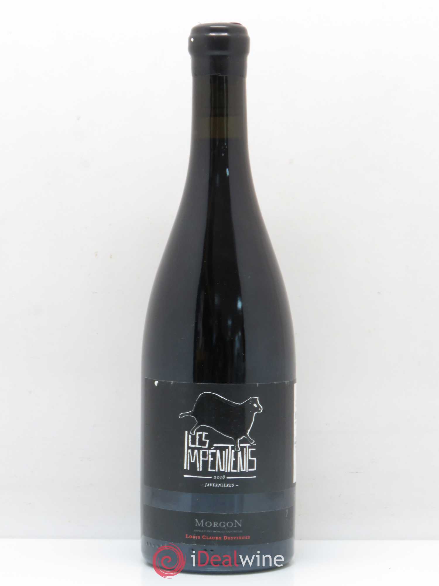 Morgon Javernières Les Impénitents Louis-Claude Desvignes 2016 - Lot de 1 bouteille - 0