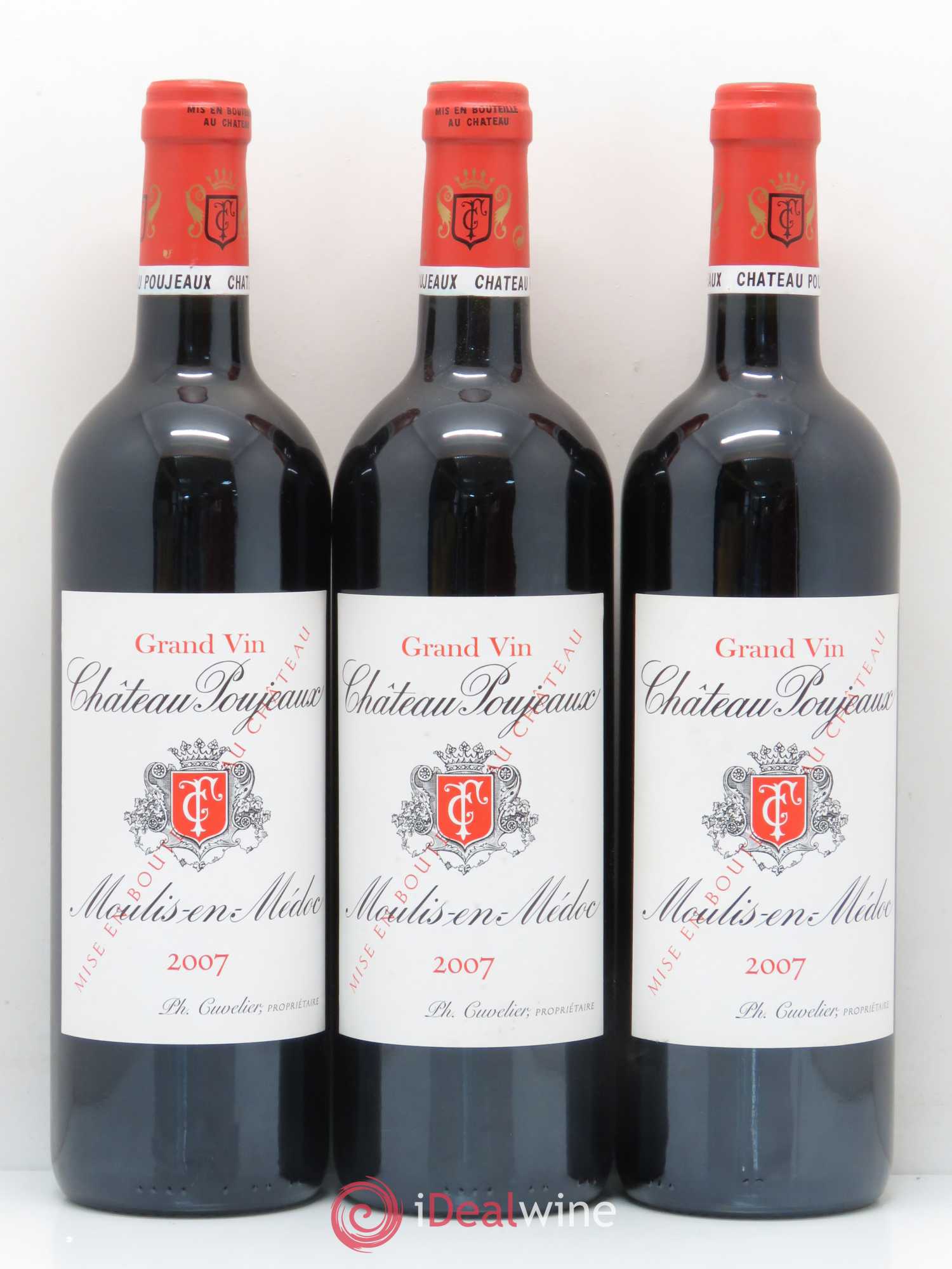 Château Poujeaux 2007 - Lot de 12 bouteilles - 3