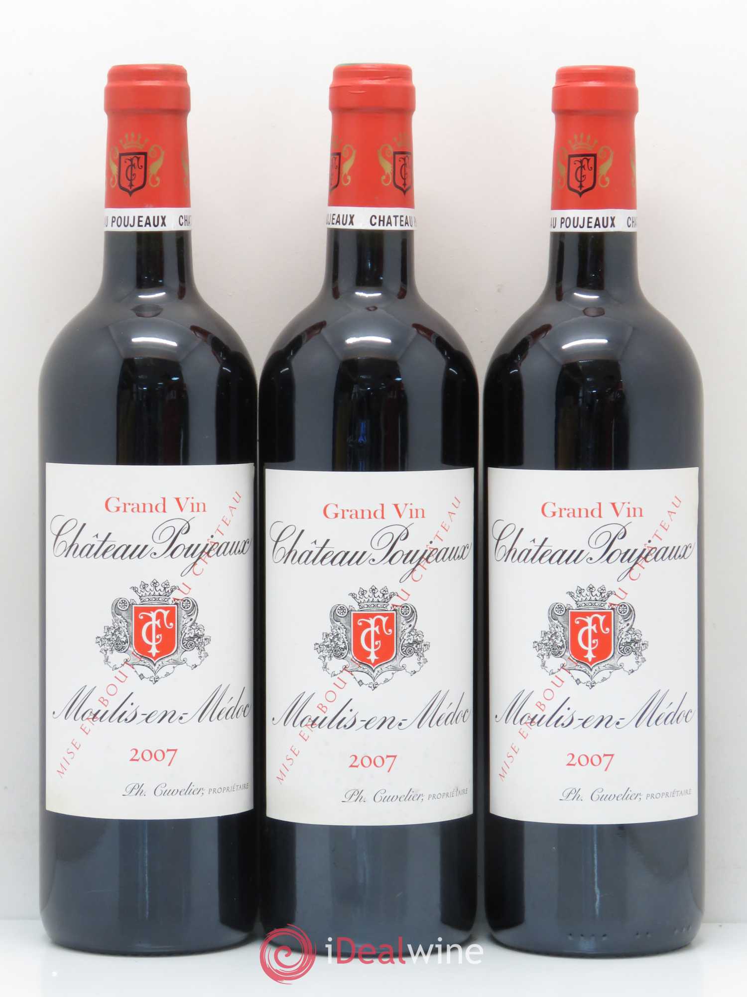 Château Poujeaux 2007 - Lot de 12 bouteilles - 4